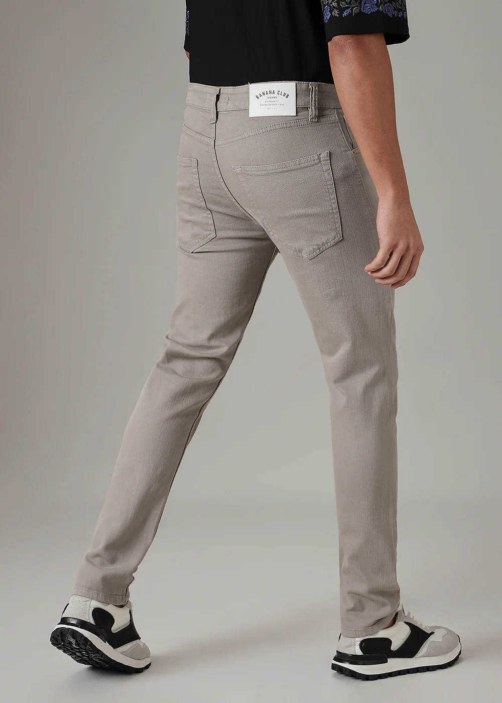 Grey Slim Fit Denim - Image 4