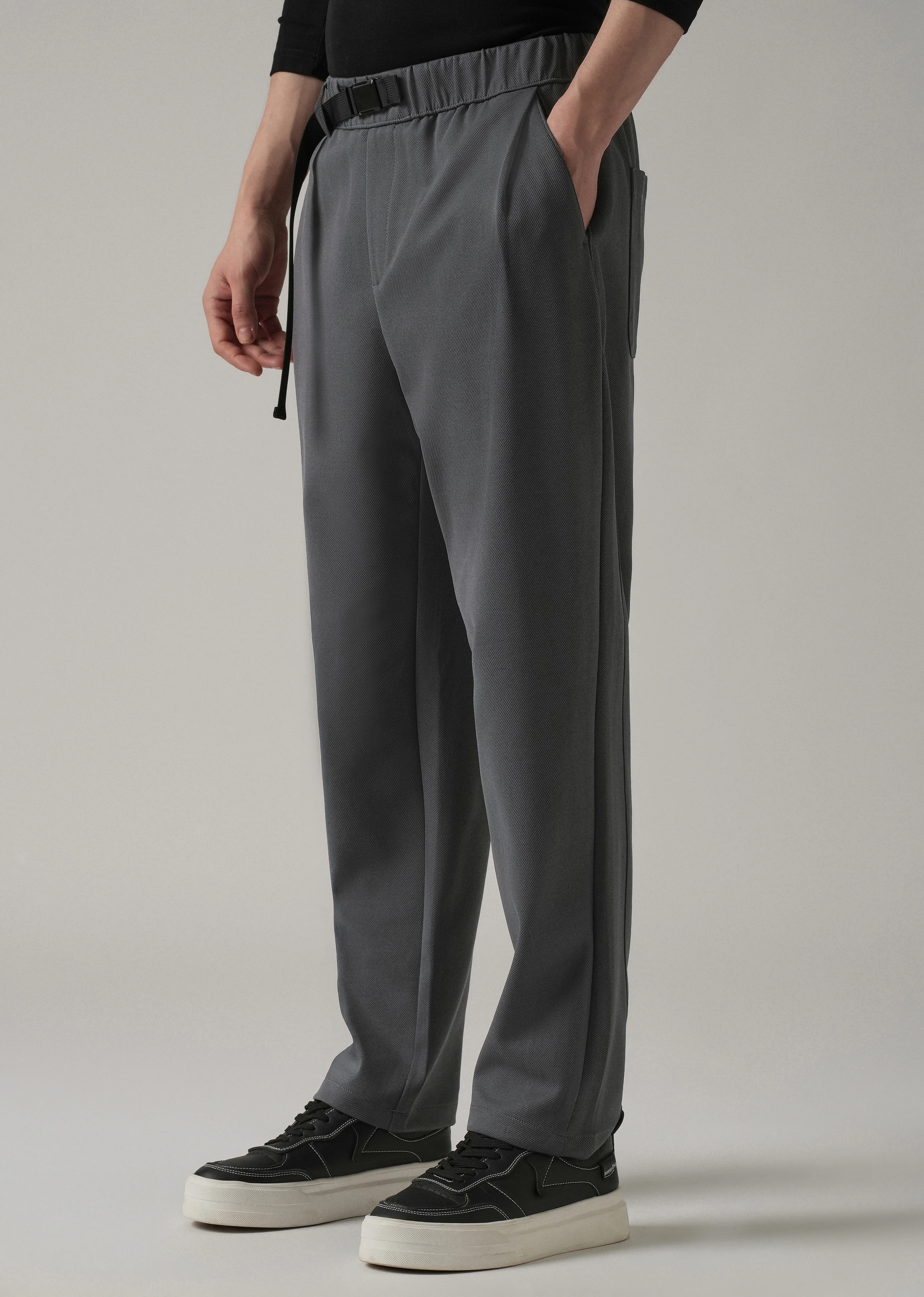 Grey Twill Pants - Image 4