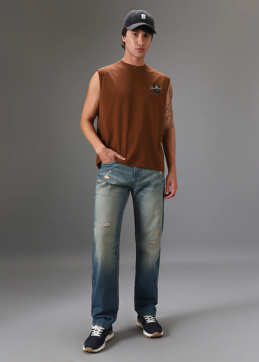 Heritage Blue Straight fit Jeans - Image 6