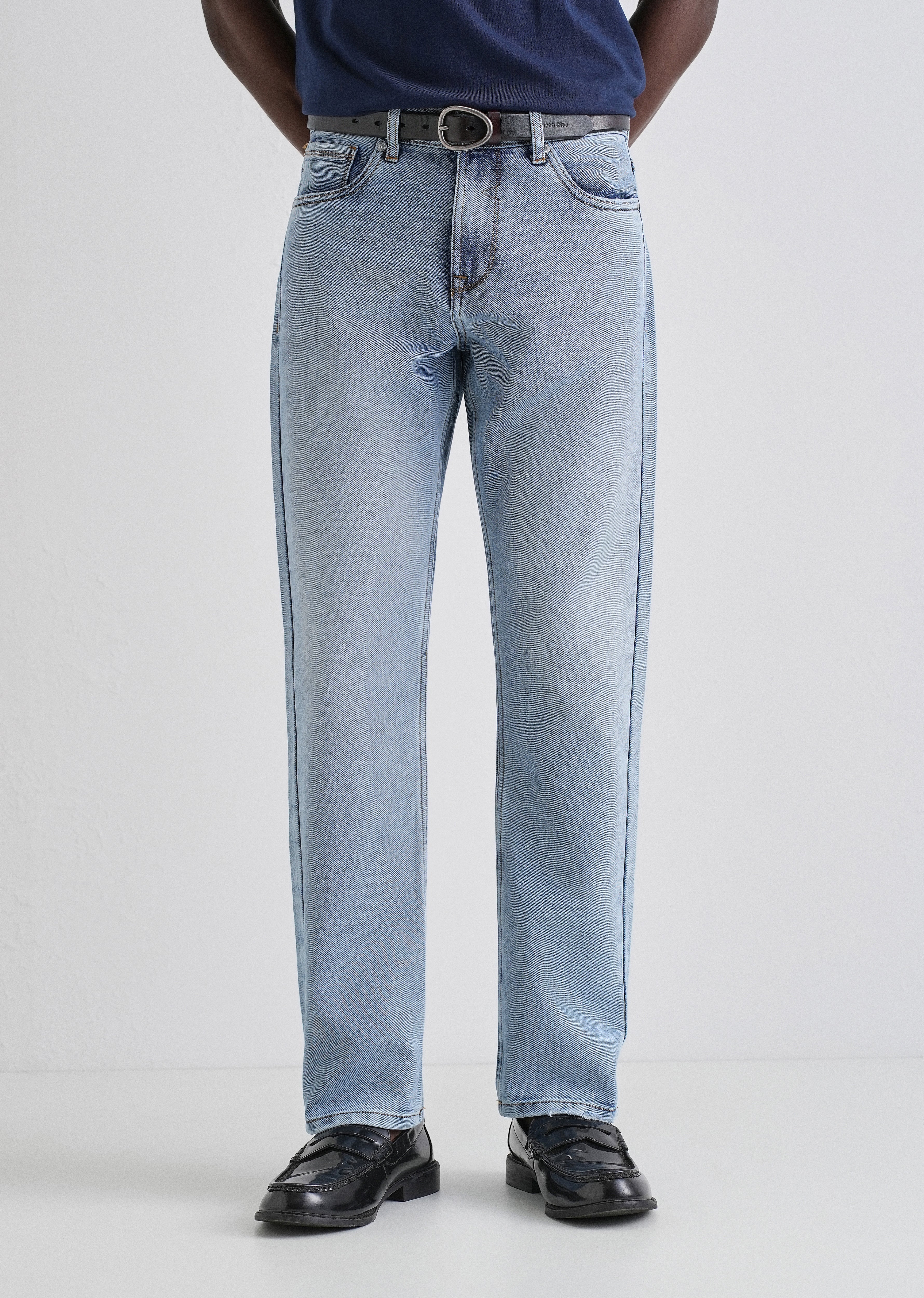 Ice Blue Wash Denim - Image 3