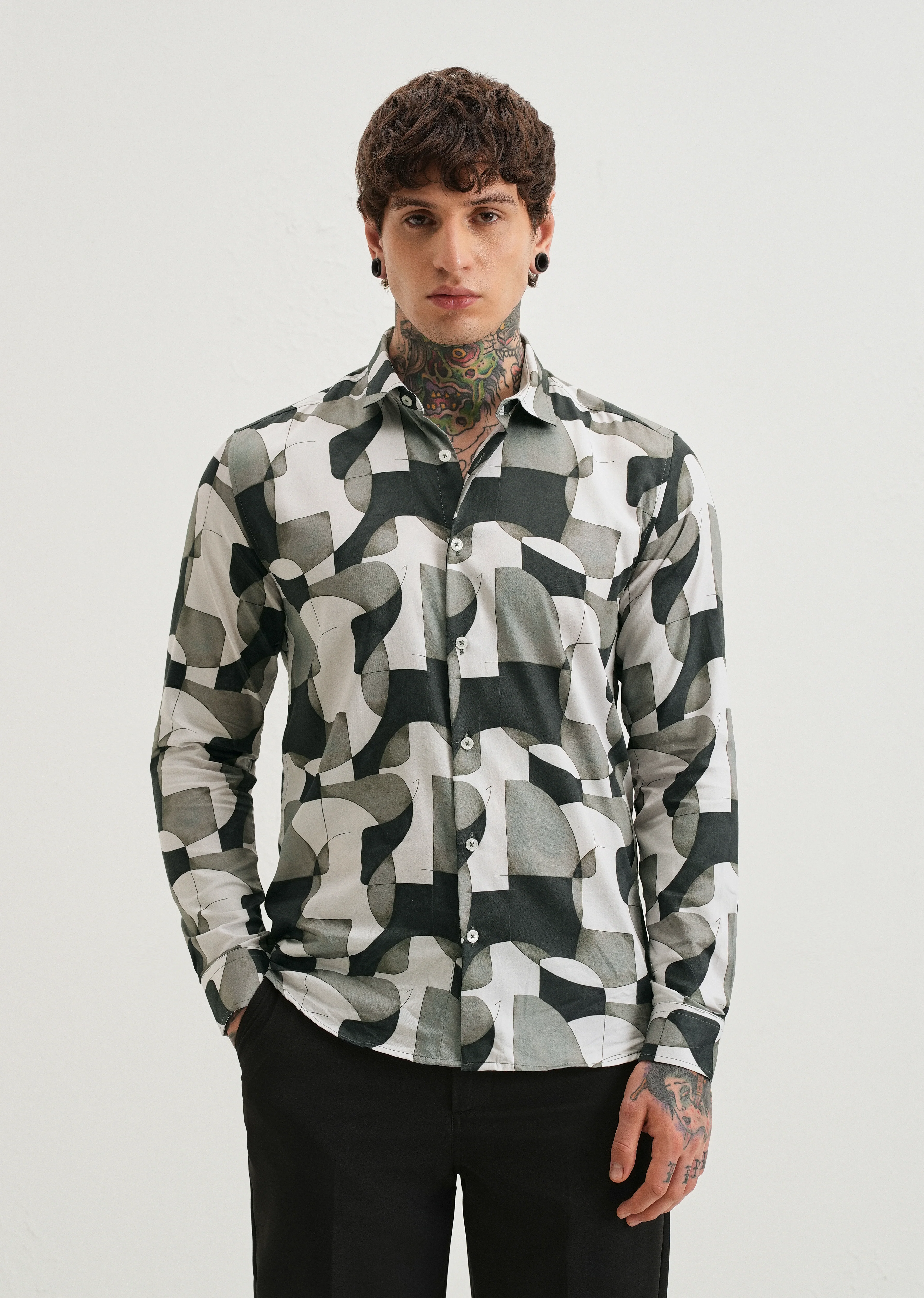 Interlock Impressions Printed Shirt - Image 3