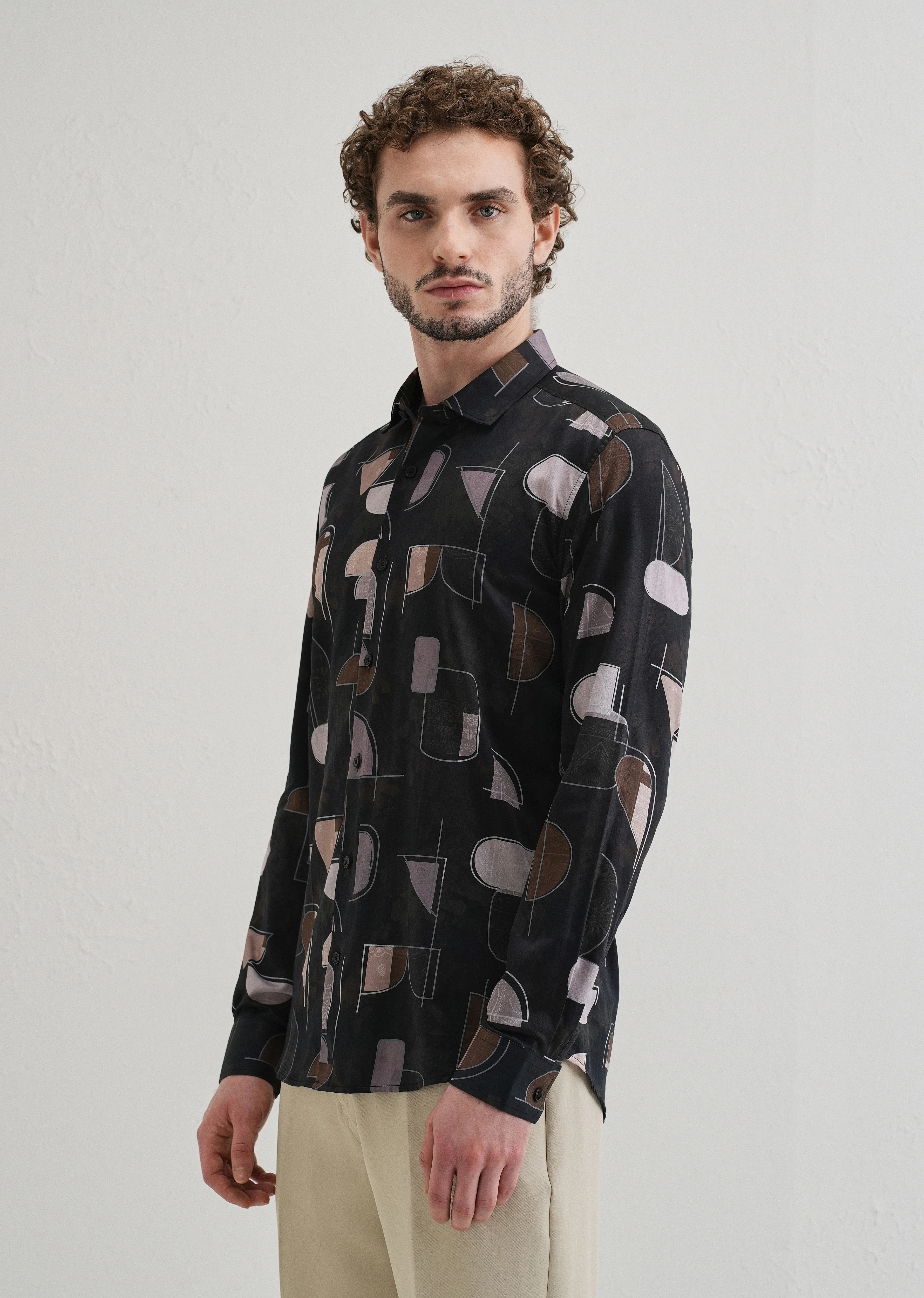 Interlock Printed Shirt - Image 4