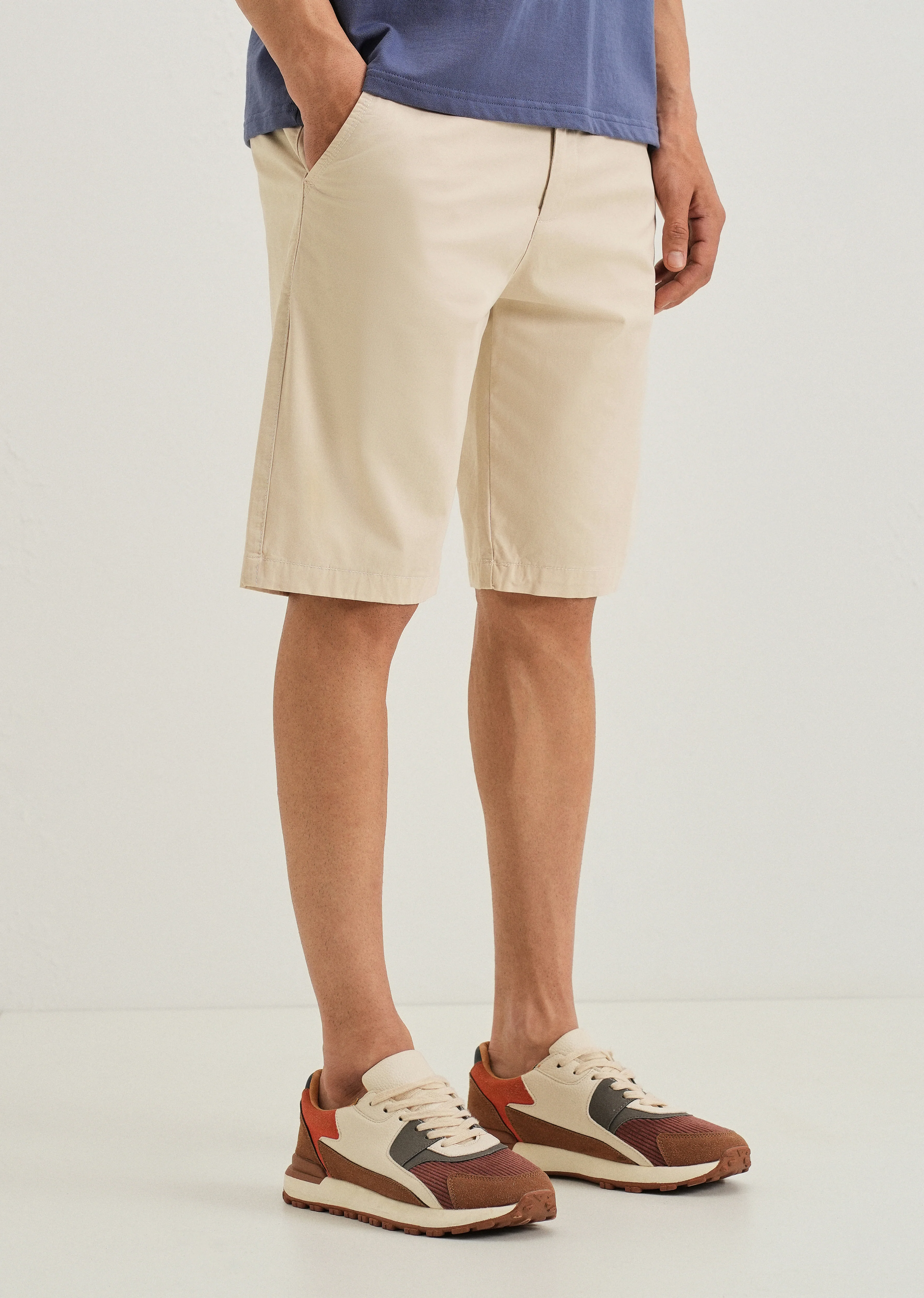 Ivory Cream Shorts - Image 7