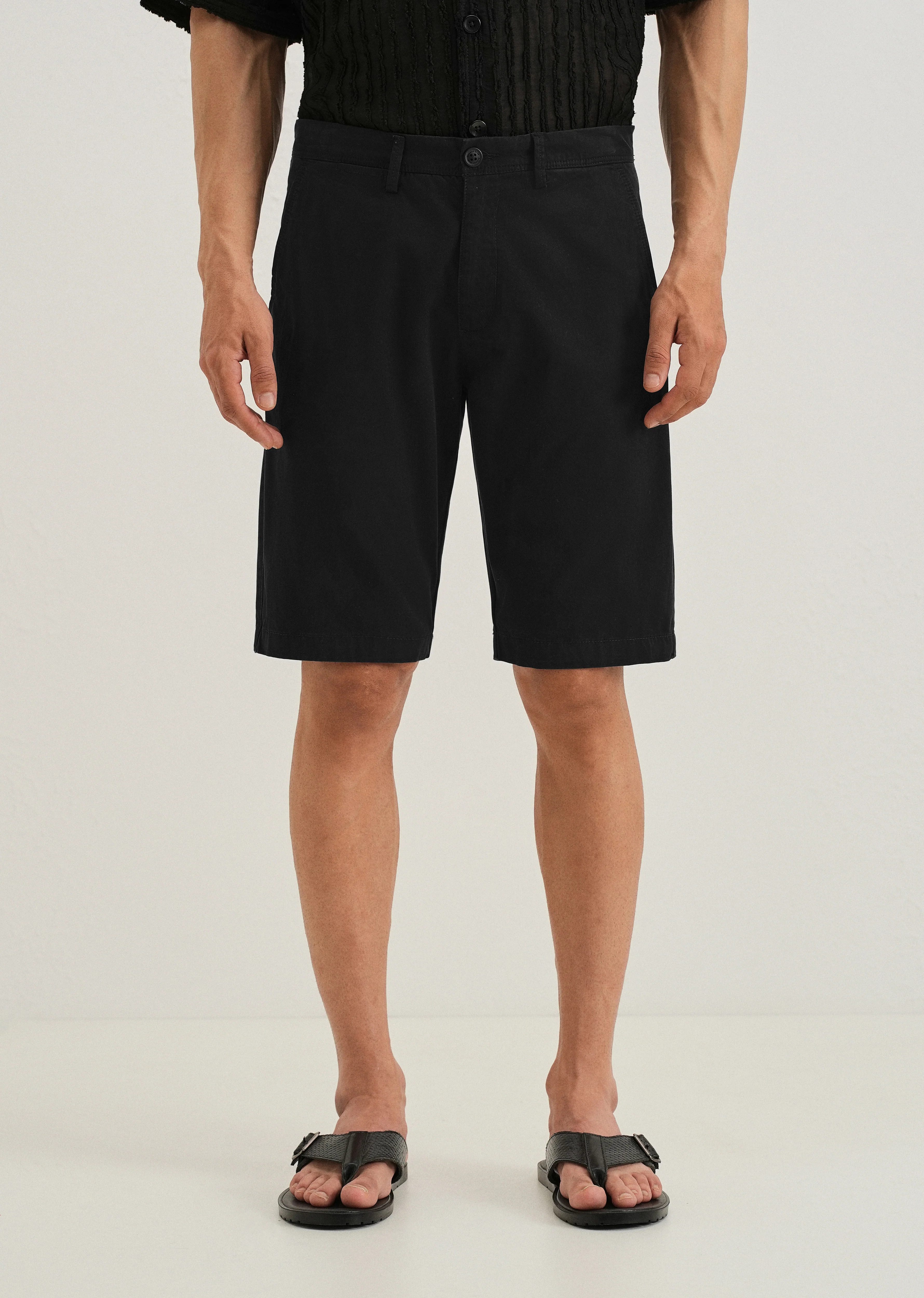 Jet Black Shorts - Image 3