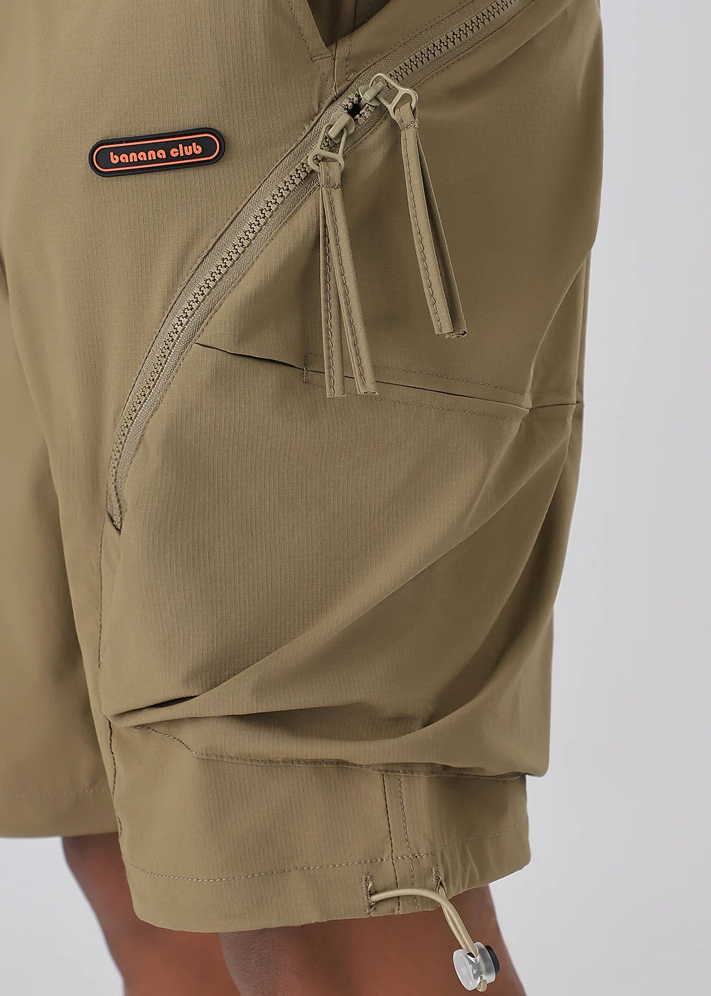 Khaki Cargo Shorts - Image 5