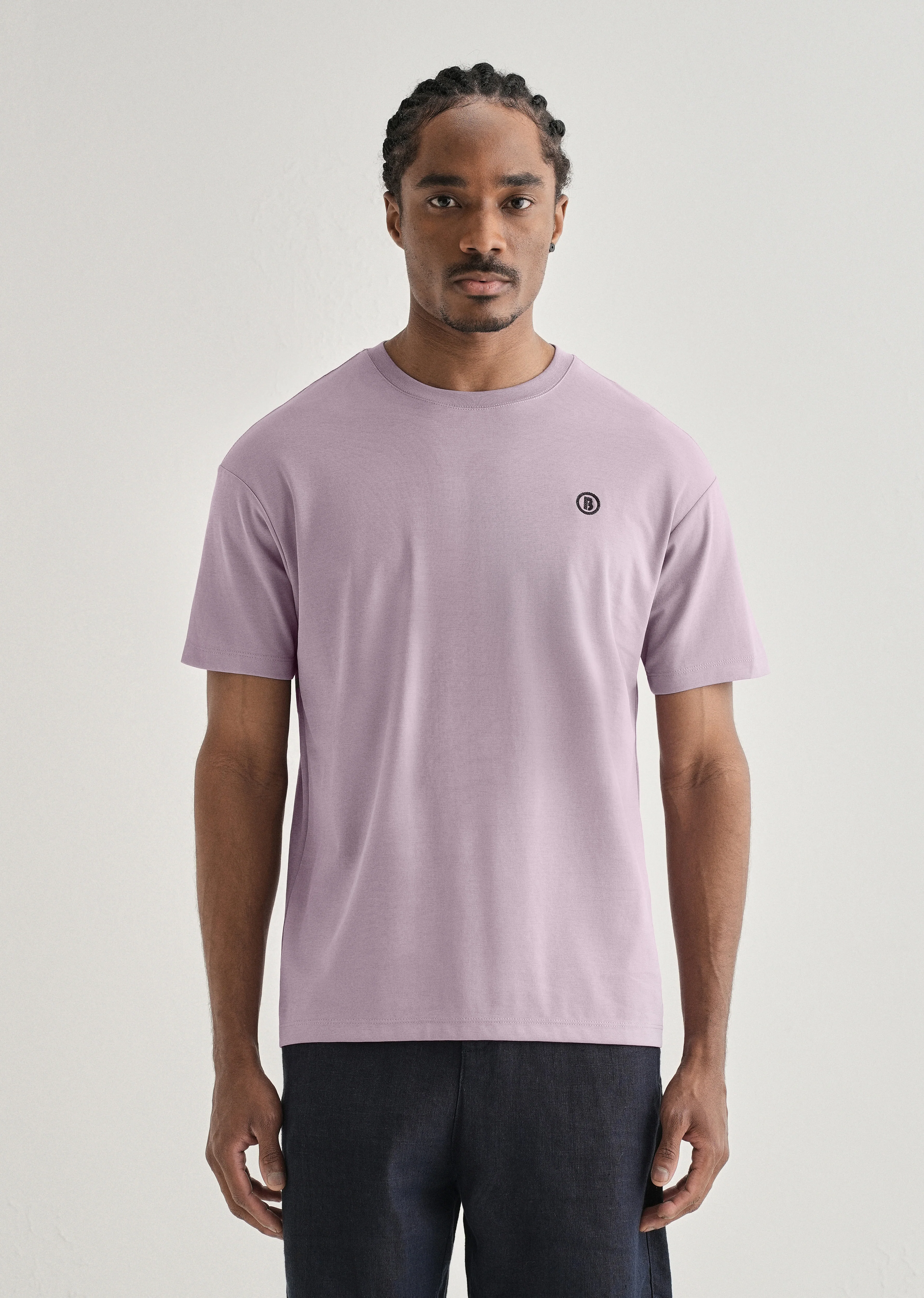 Lavender Crew Neck T-shirt - Image 3