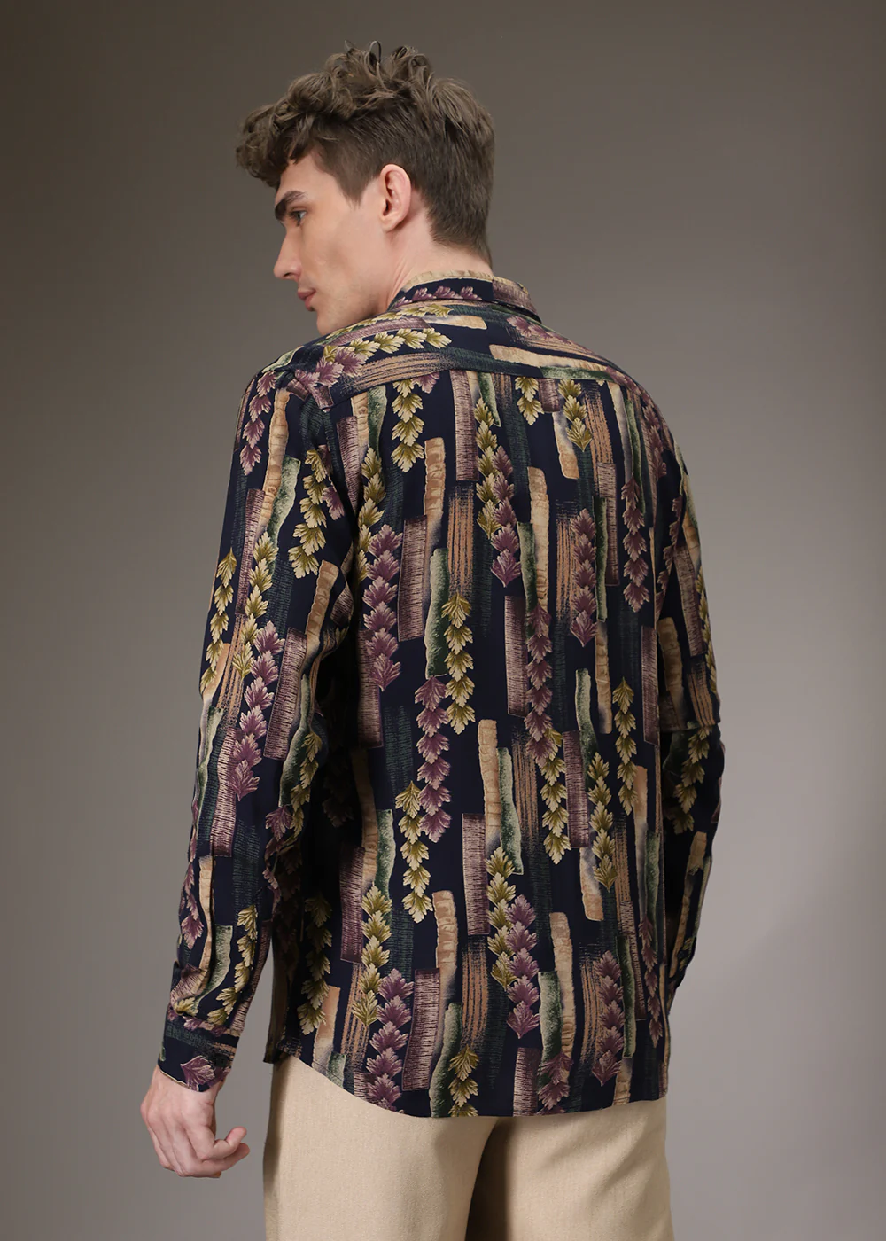 Lavender Flora Feather Shirt - Image 2
