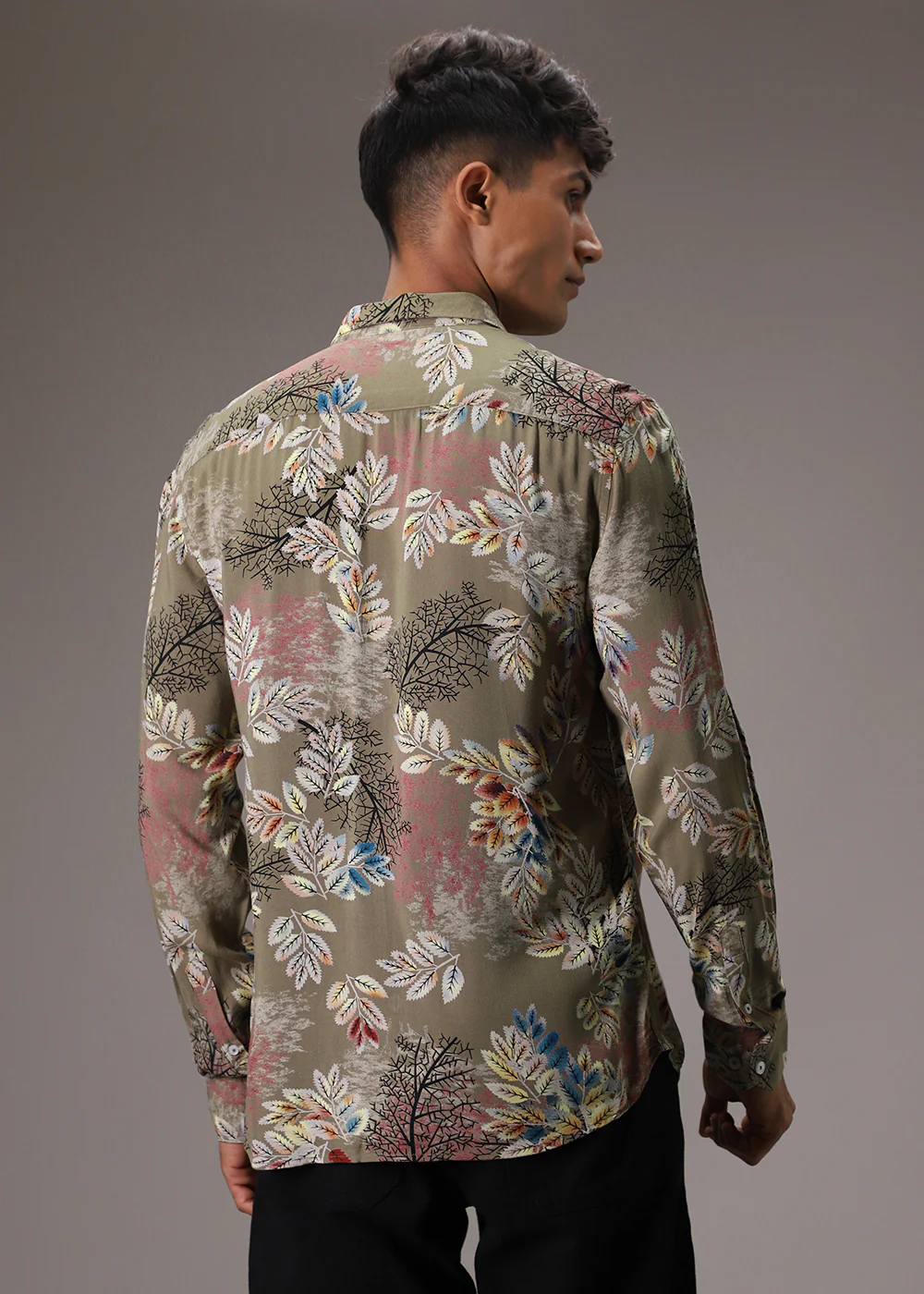 Leavescape Green Feather Shirt - Image 4