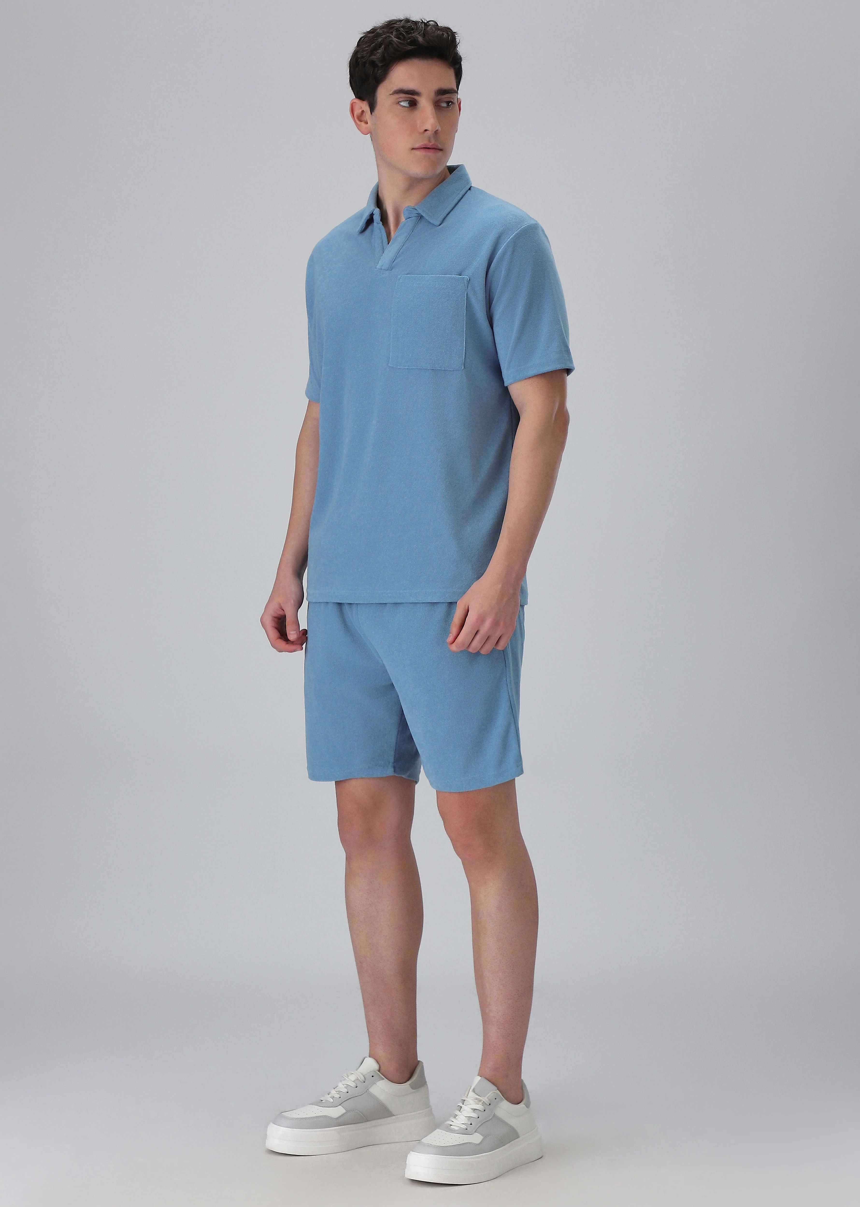 Light Blue Knitted Co-ord Set - Image 6