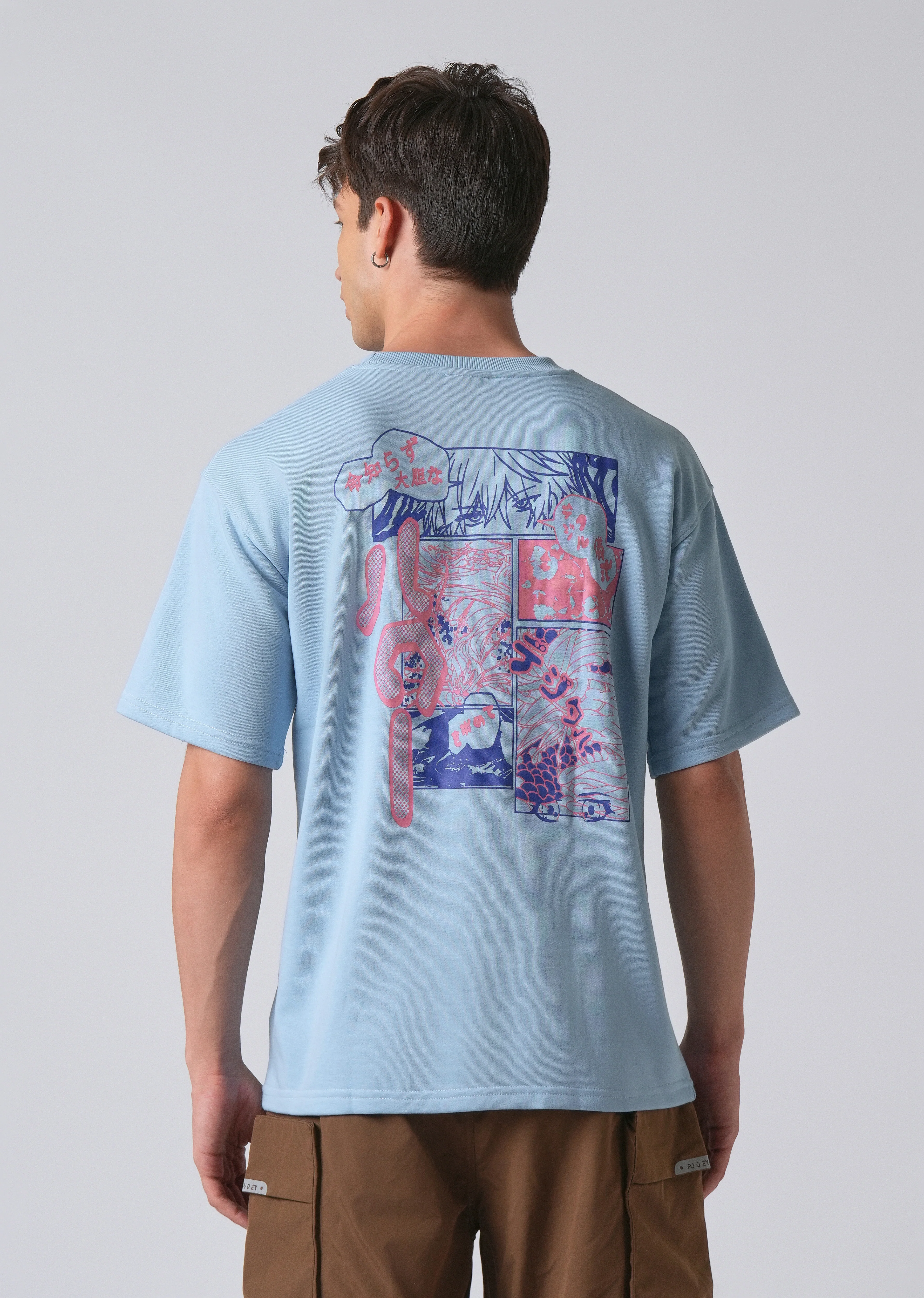 Light Blue Oversized T-shirt - Image 5