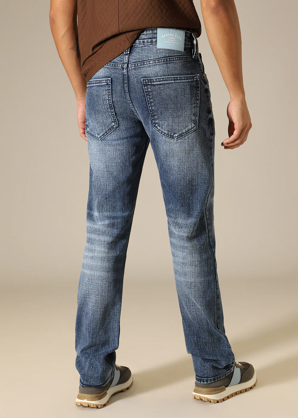 Light Blue Regular Fit Denim - Image 4
