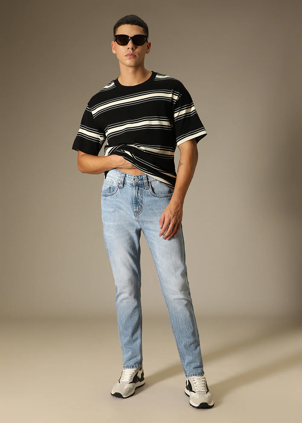 Light Blue Relaxed Fit Denim - Image 5