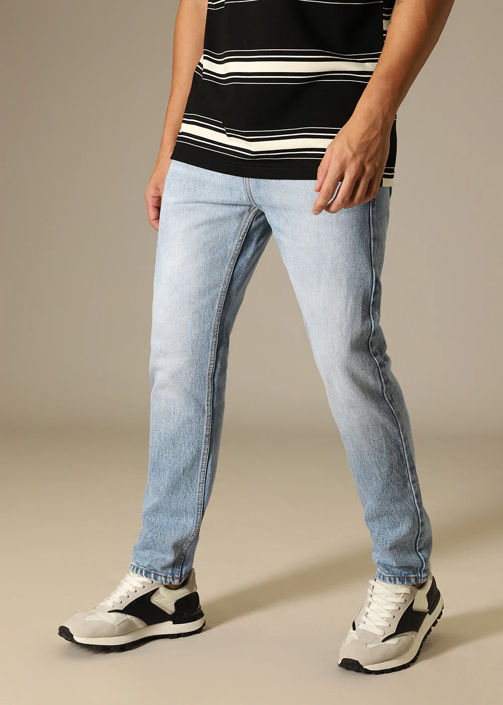 Light Blue Relaxed Fit Denim - Image 6