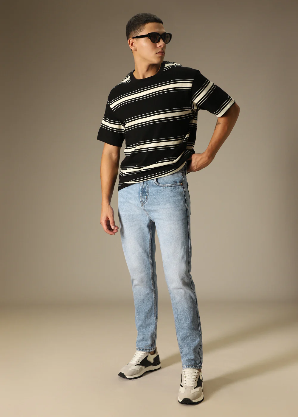 Light Blue Relaxed Fit Denim - Image 7