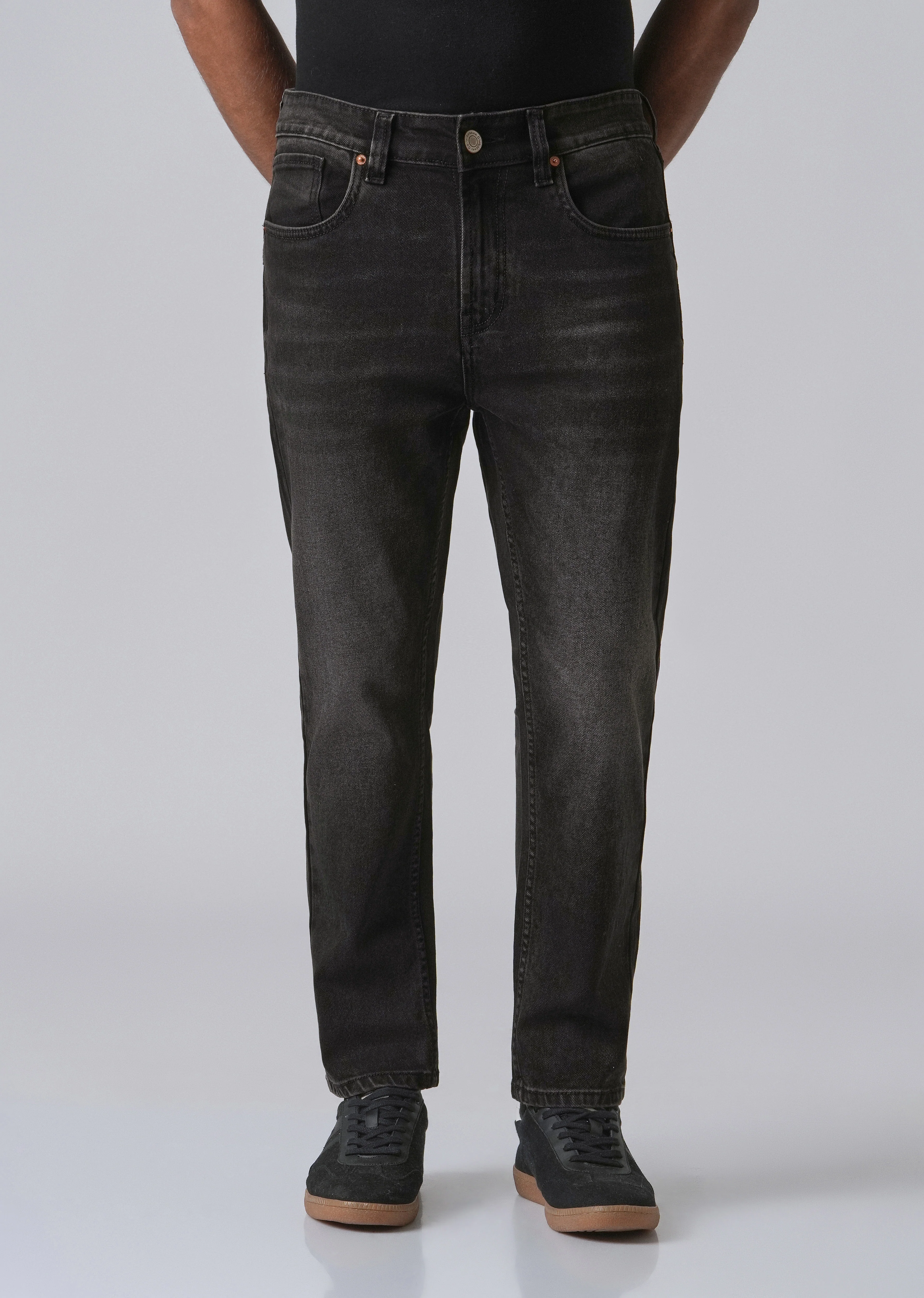 Light Fade Grey Slim Fit Denim - Image 3