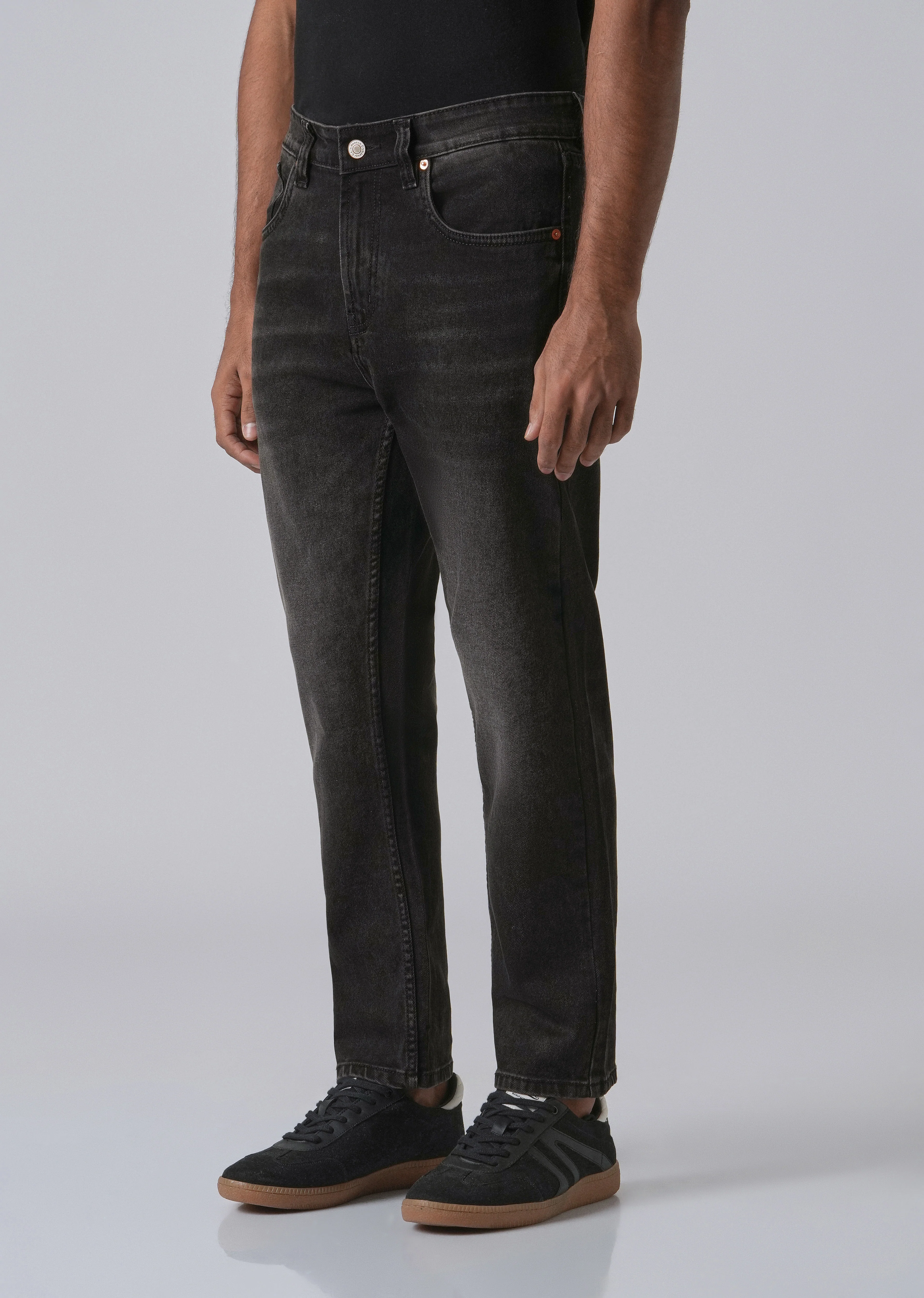 Light Fade Grey Slim Fit Denim - Image 4