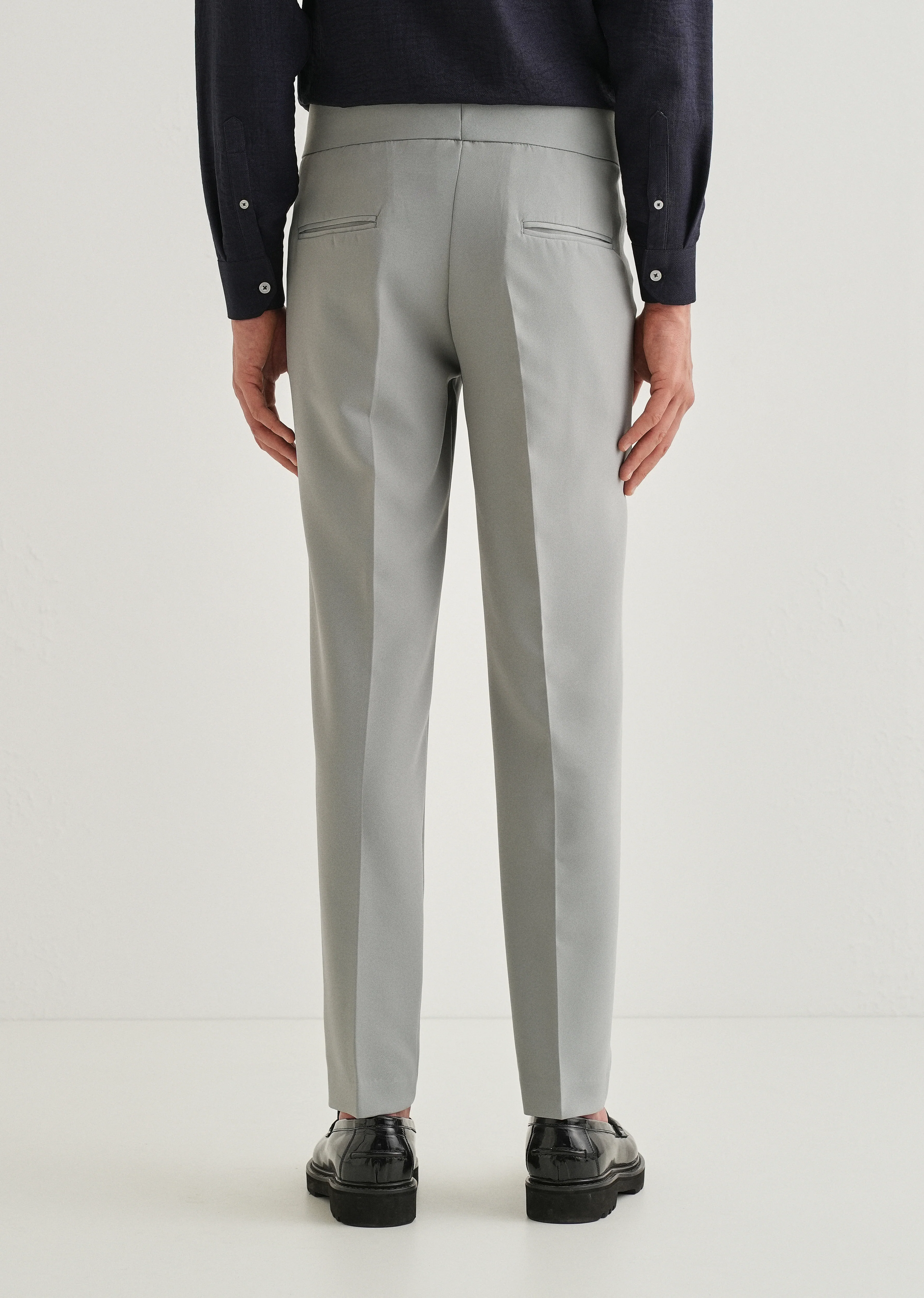 Light Grey Gurkha Pant - Image 2