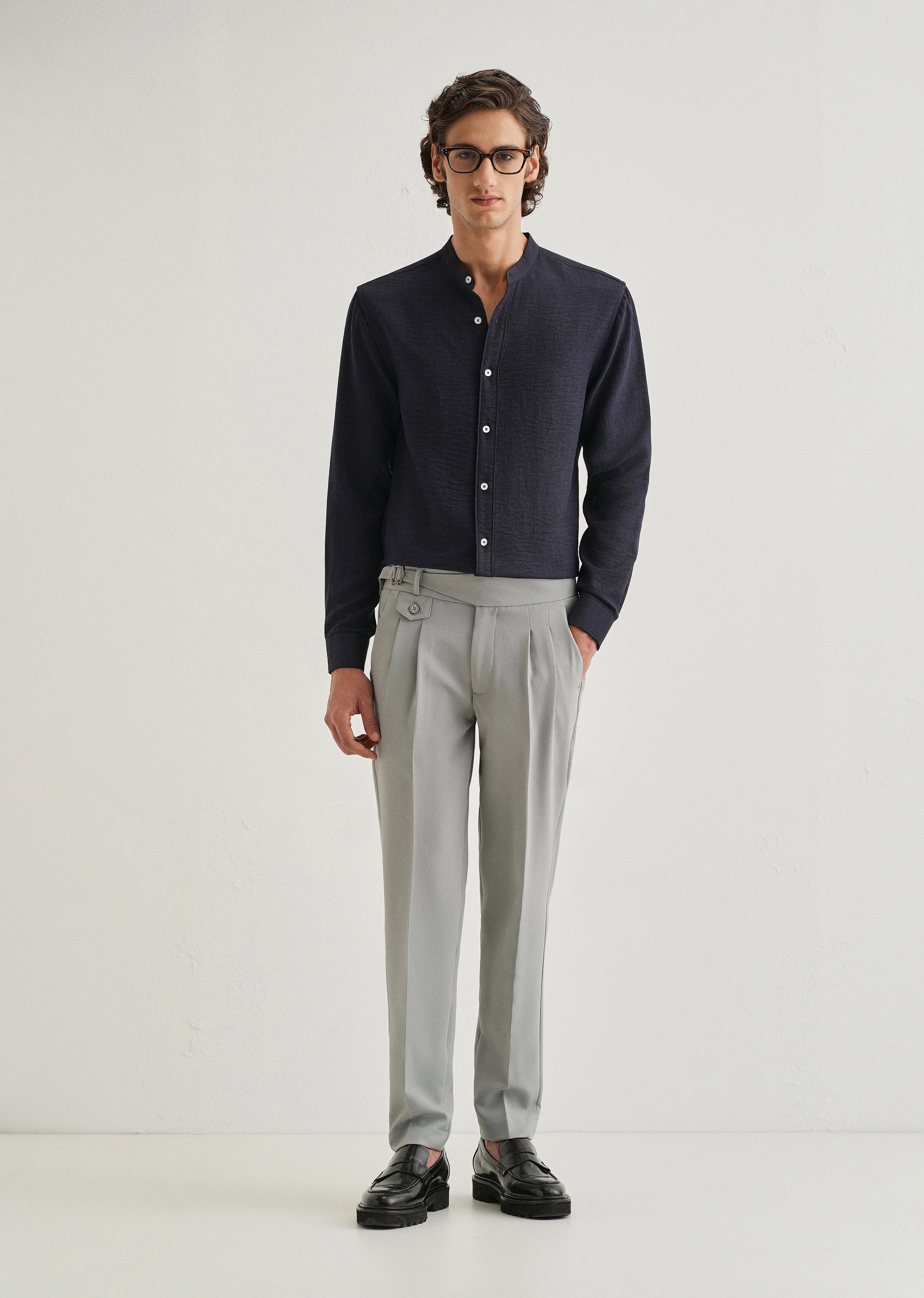 Light Grey Gurkha Pant - Image 6