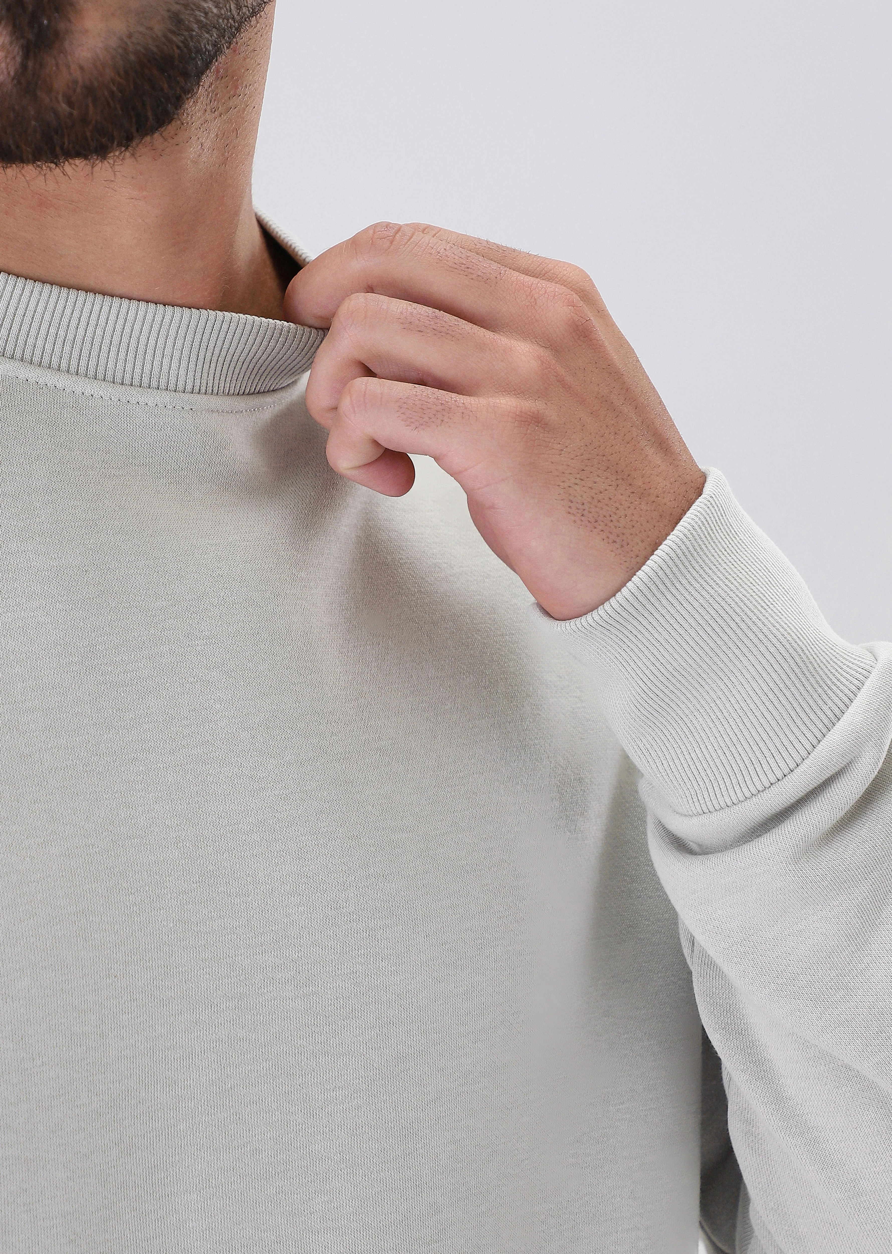 Light Grey Sweatshirt - Image 3