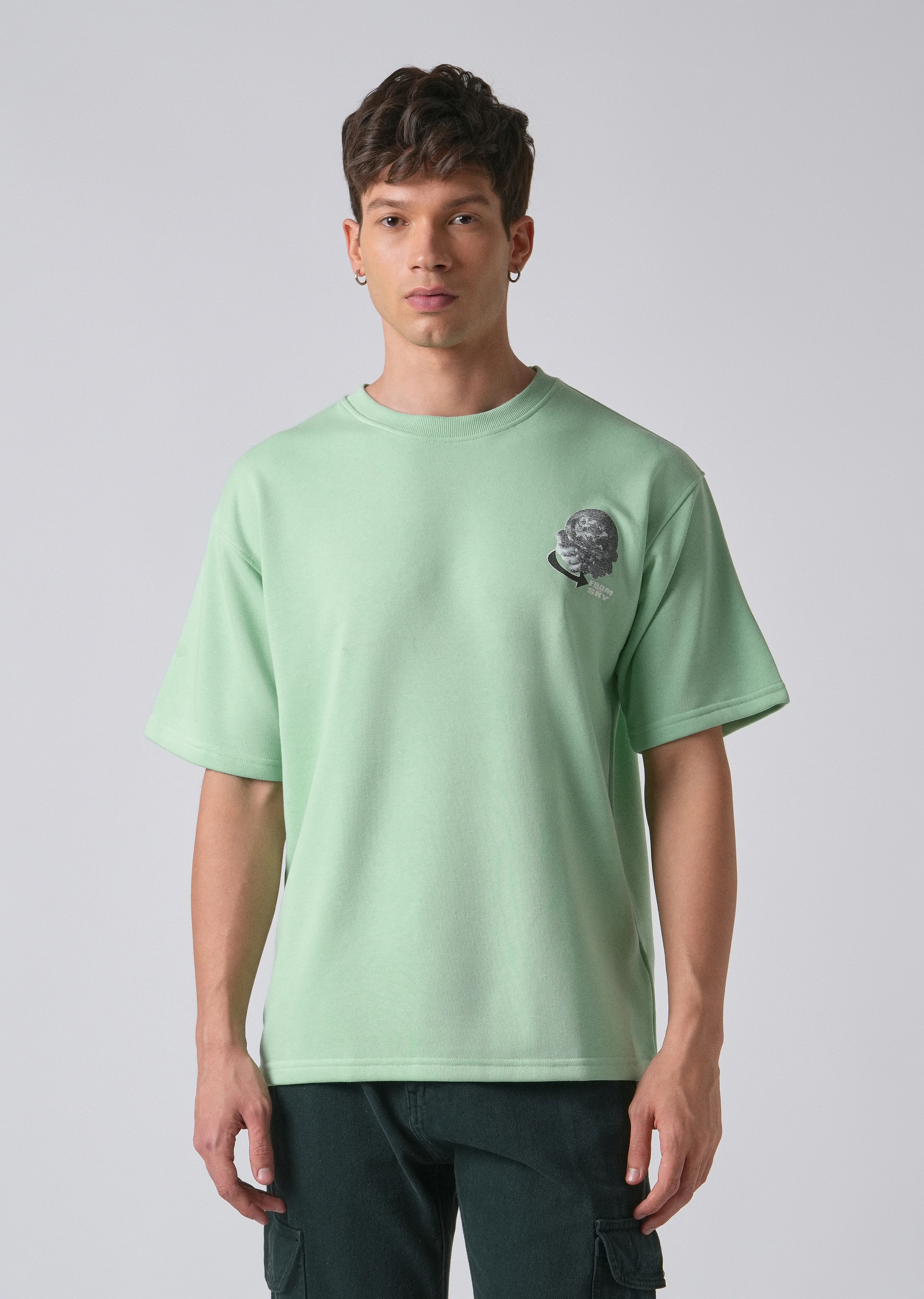 Light Mint Oversized T-shirt - Image 3