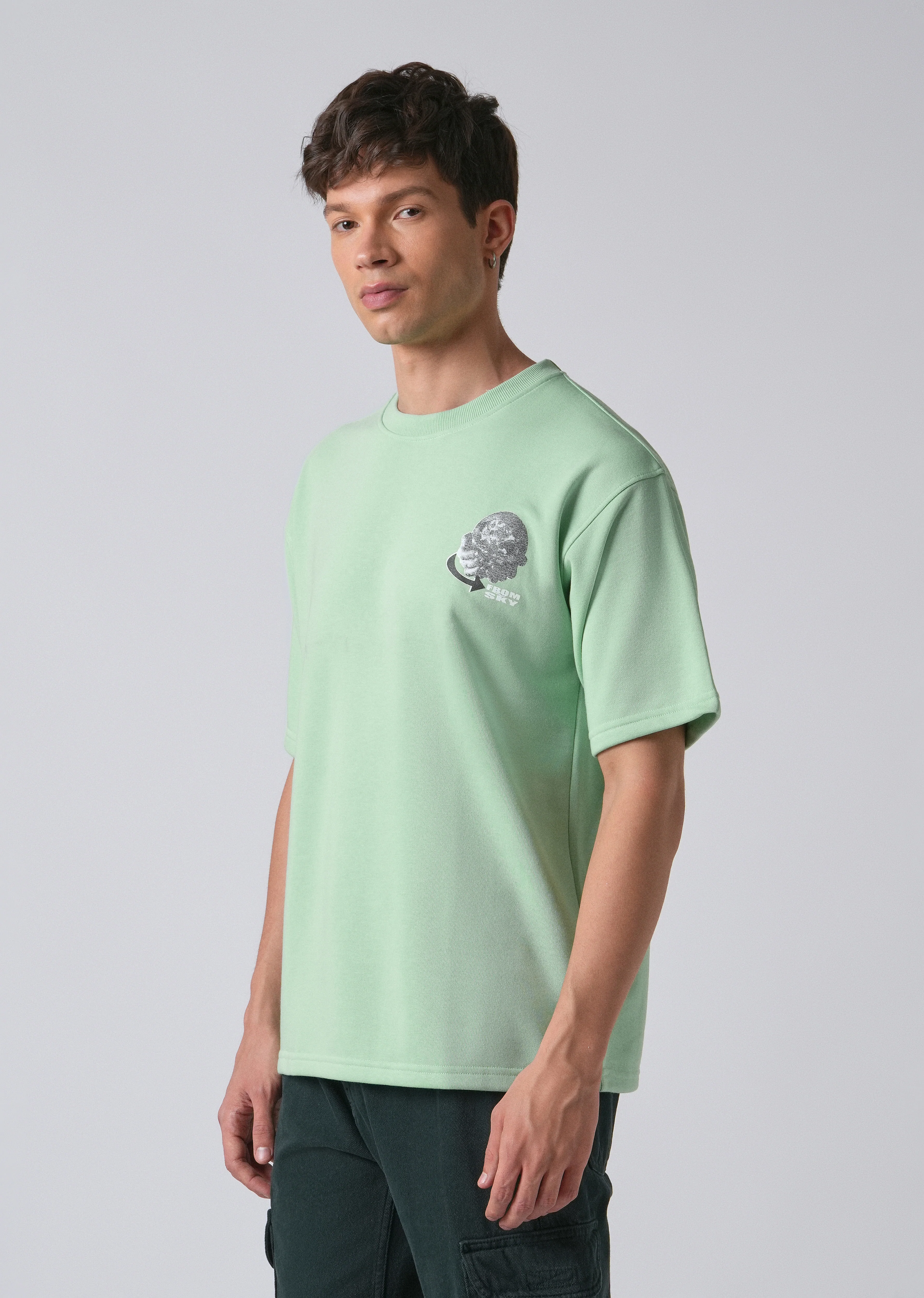 Light Mint Oversized T-shirt - Image 4