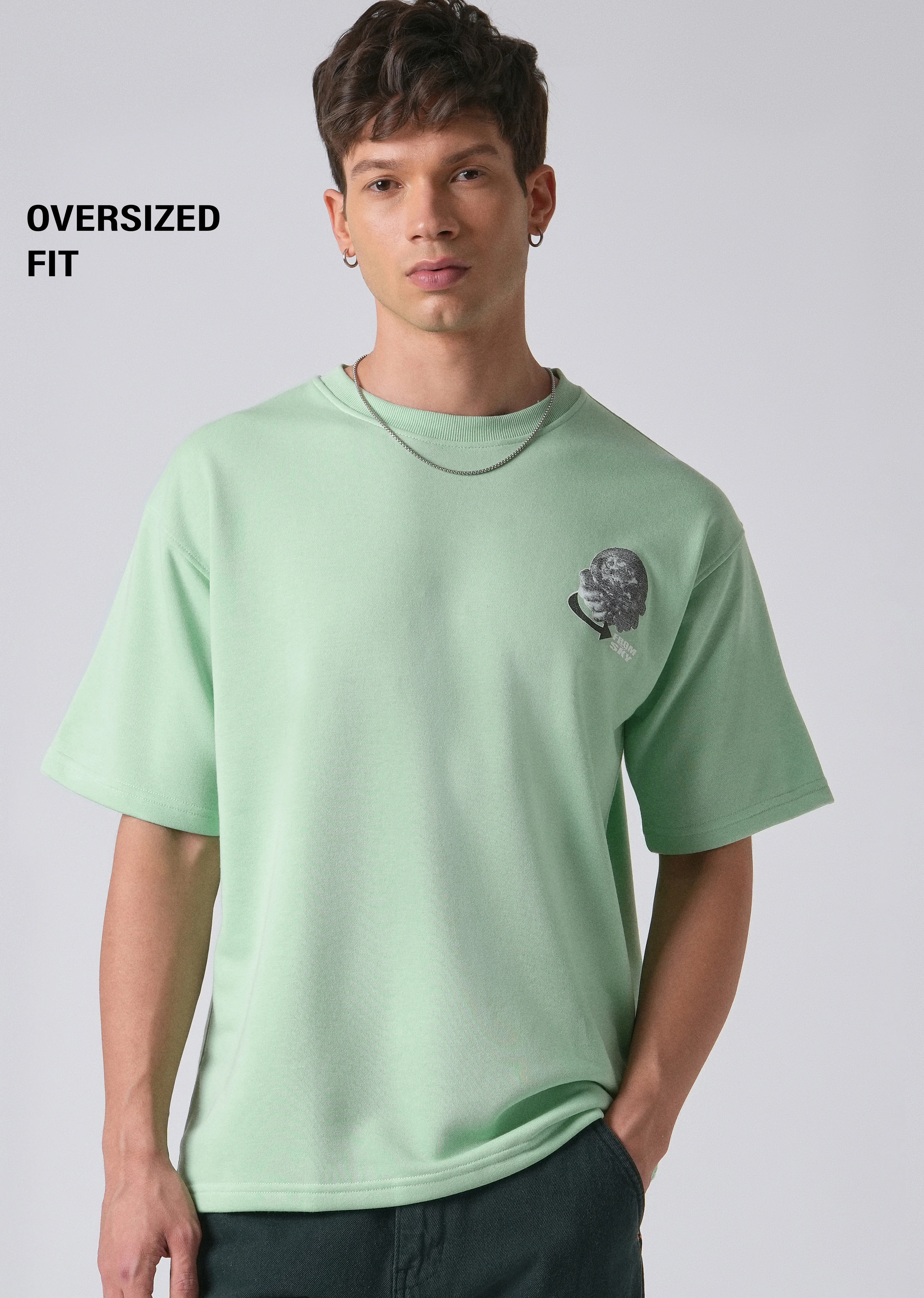 Light Mint Oversized T-shirt - Image 7