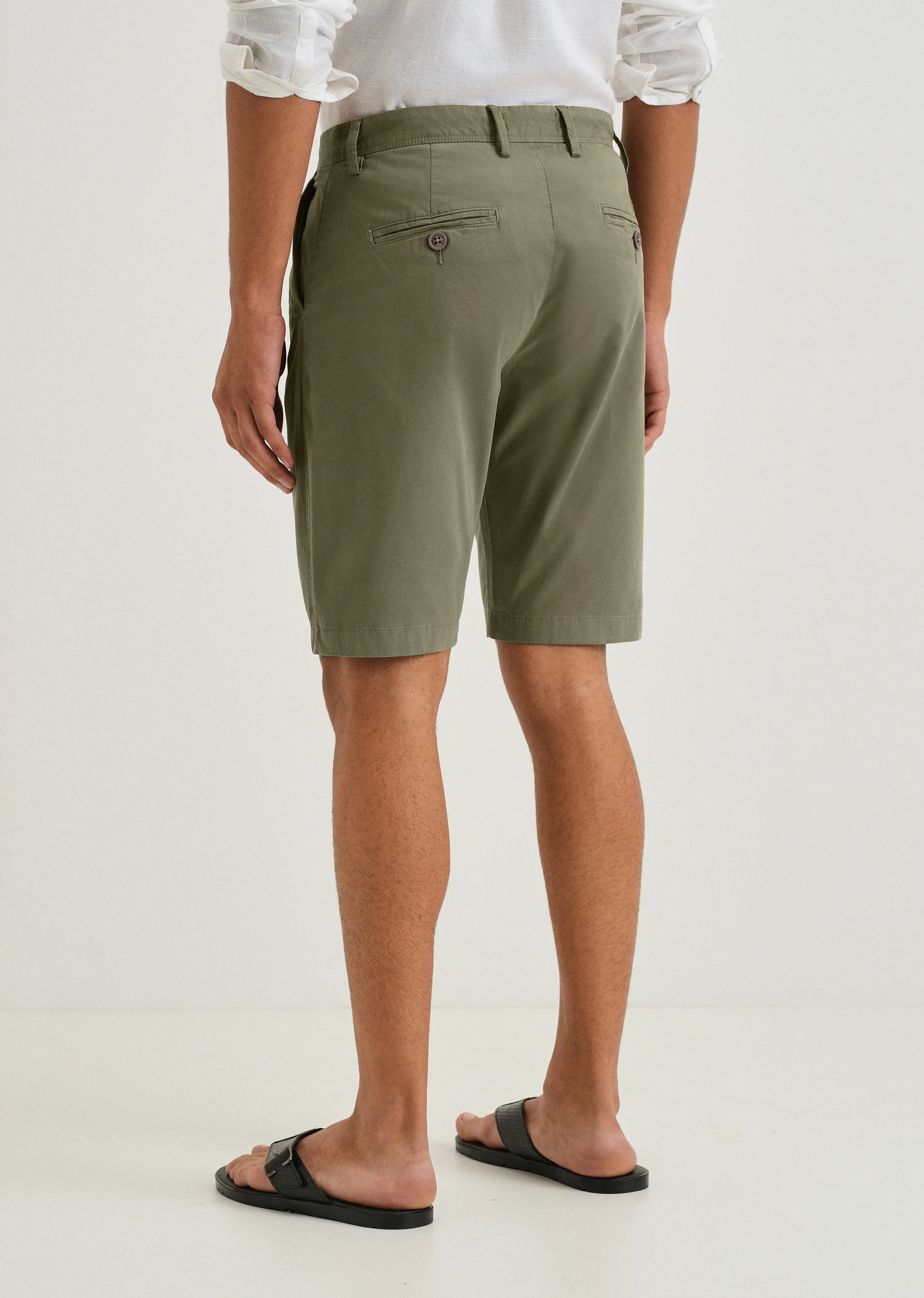 Light Olive Shorts - Image 2