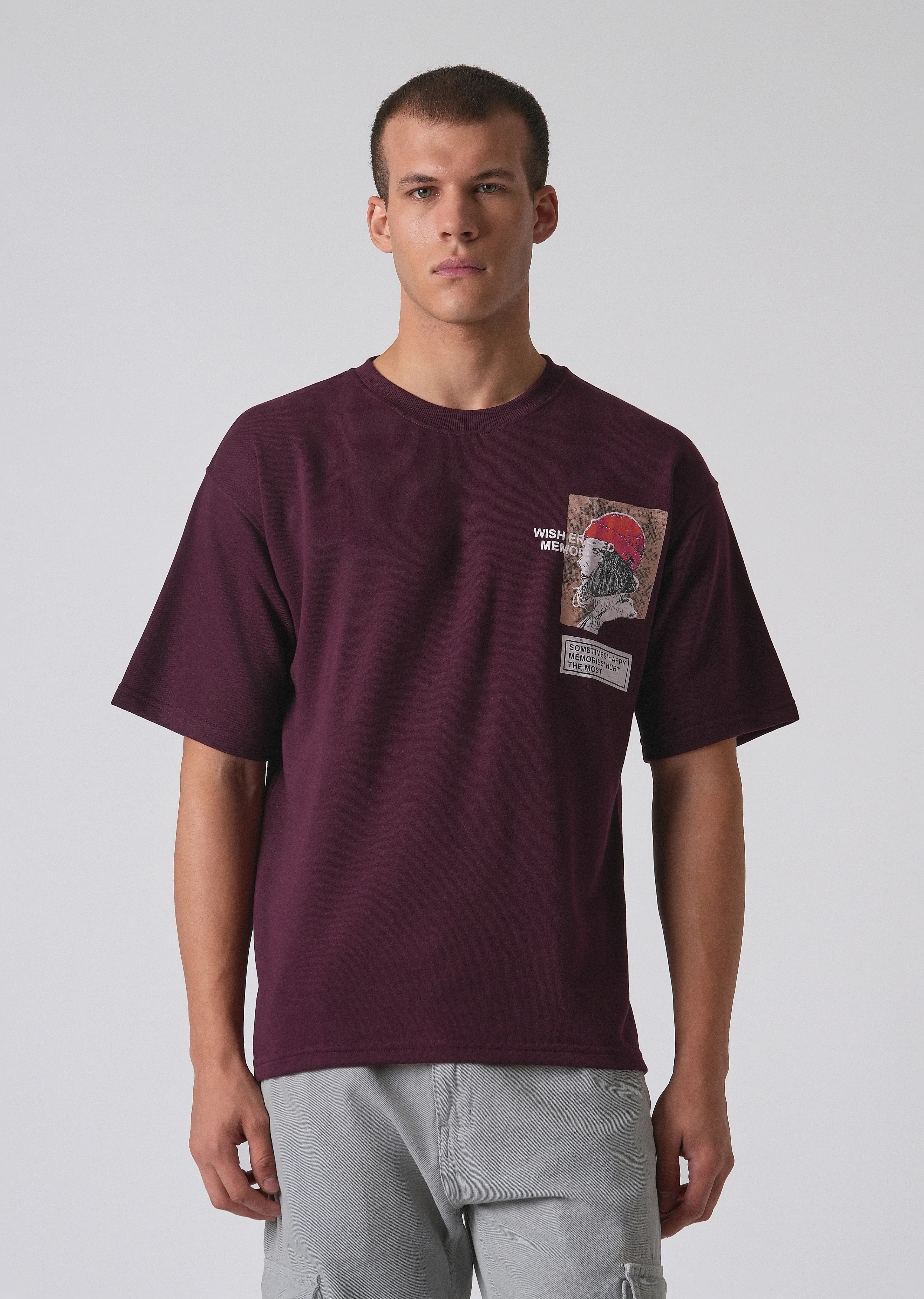 Mahogany Oversized T-shirt - Image 3