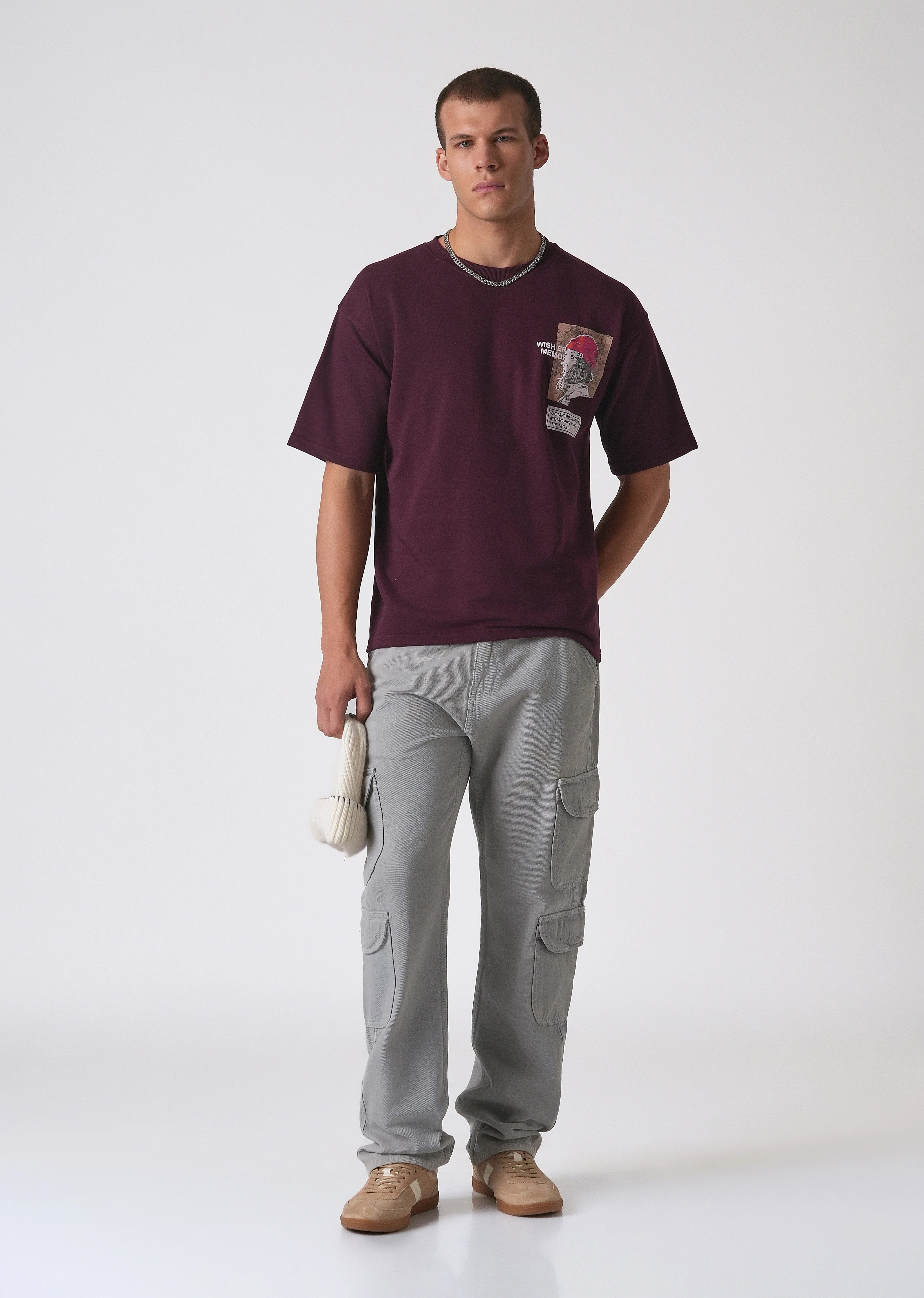 Mahogany Oversized T-shirt - Image 6