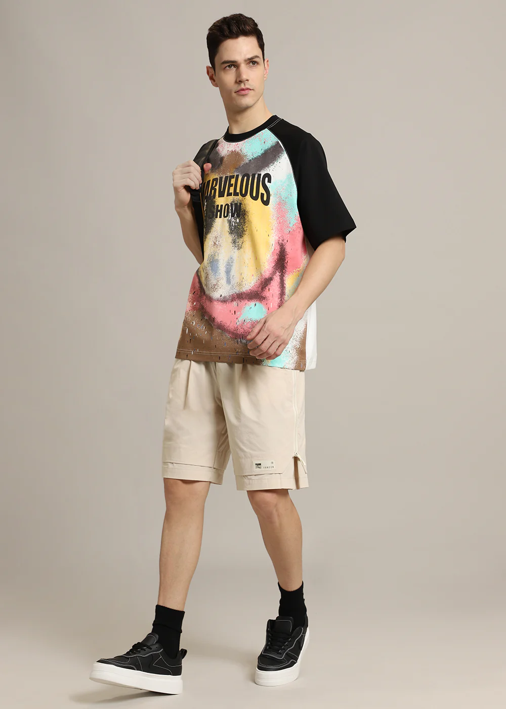 Marvellous Raglan Sleeve Oversized T-shirt - Image 6