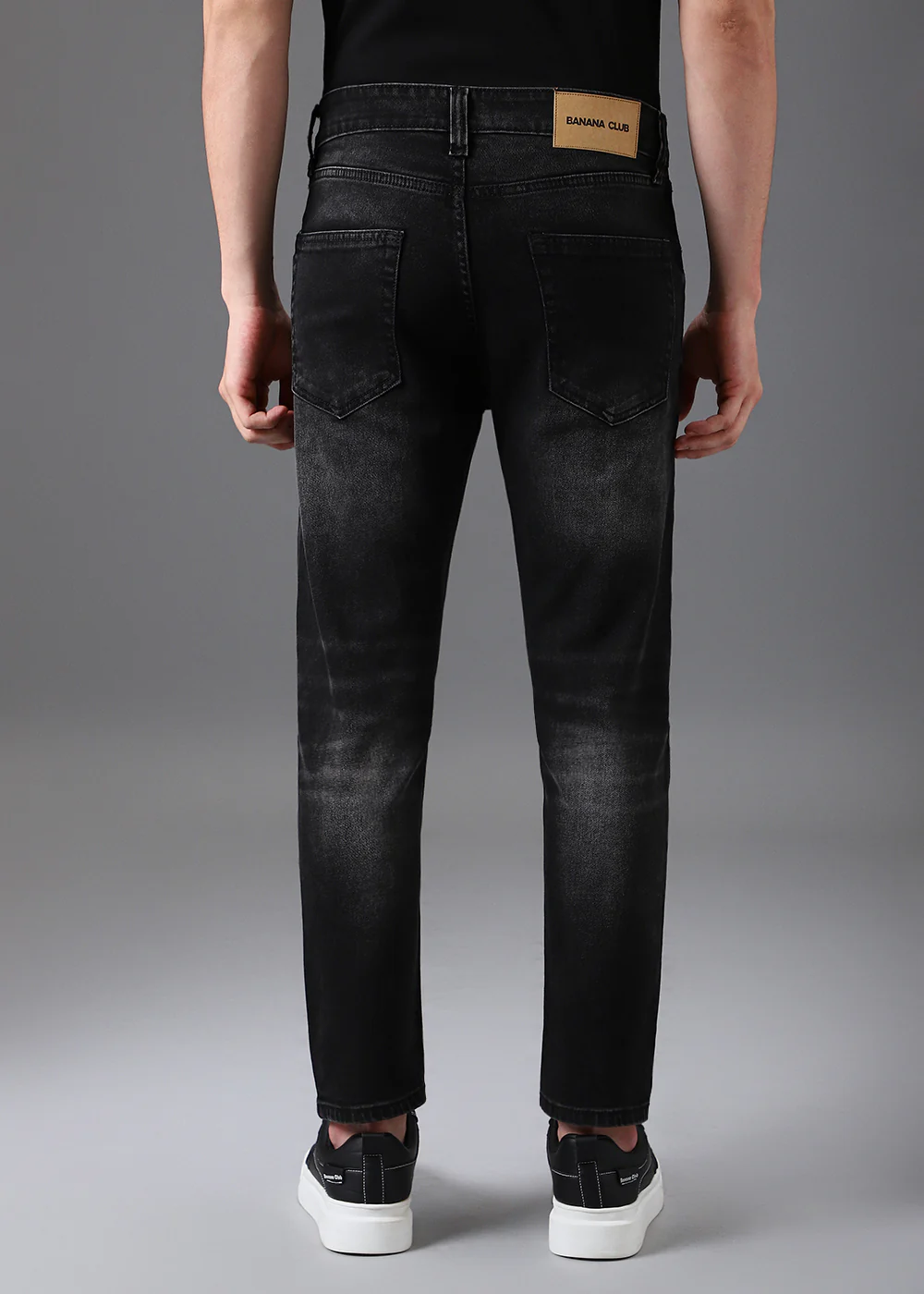 Mid Fade Grey Slim Fit Denim - Image 4