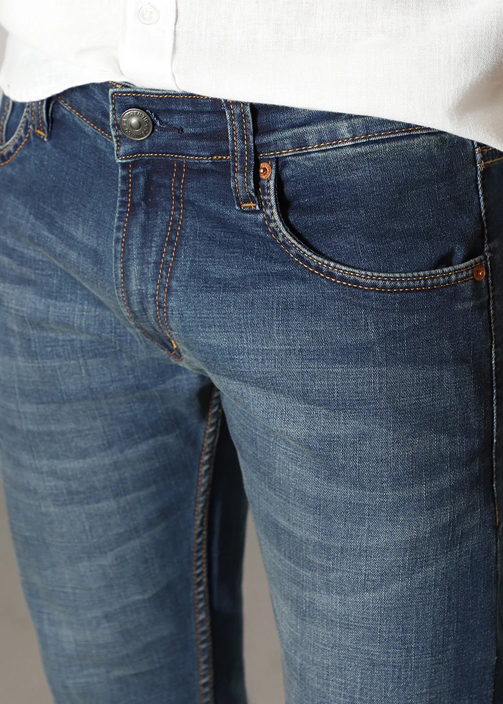 Mid Wash Slim fit Jeans - Image 2