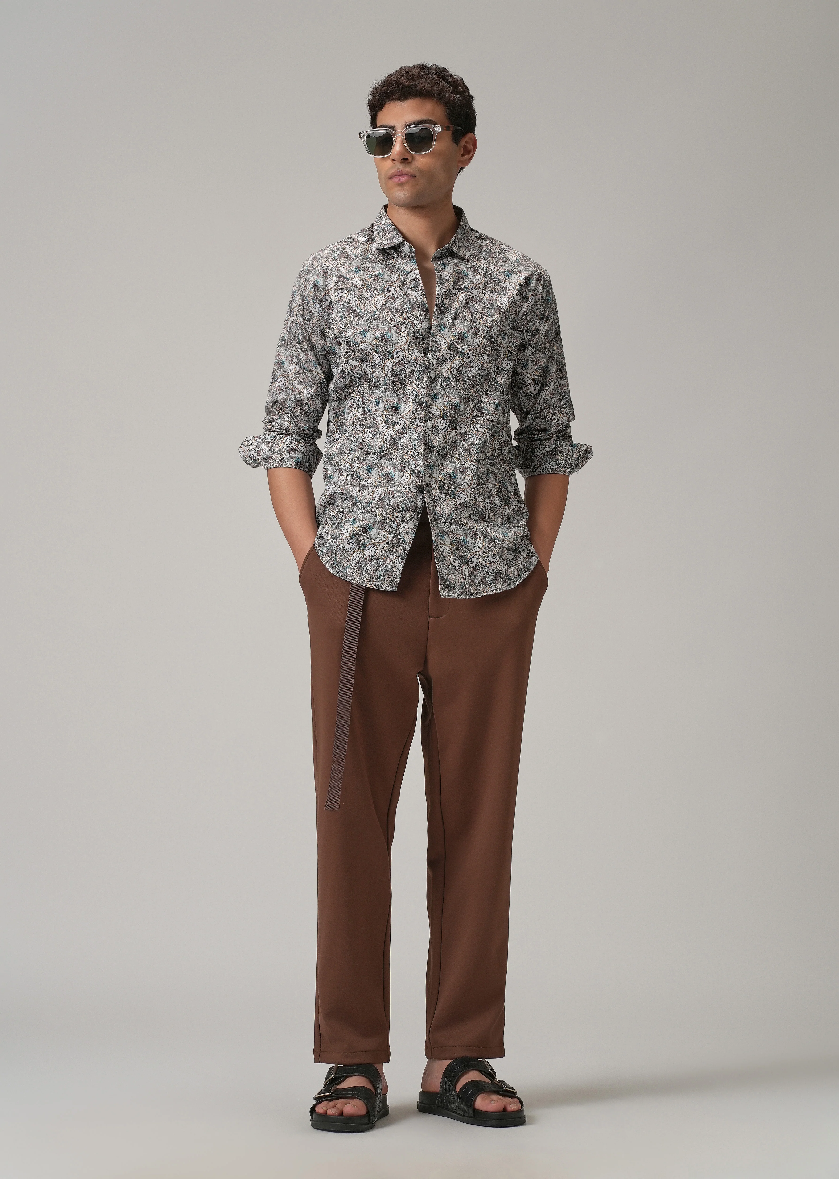 Modern Paisley Printed Shirt - Image 6