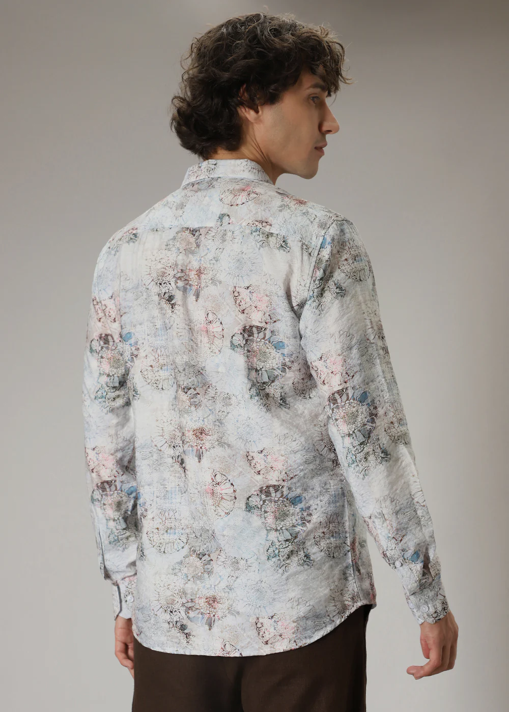 Multi Floral Print Shirt - Image 4