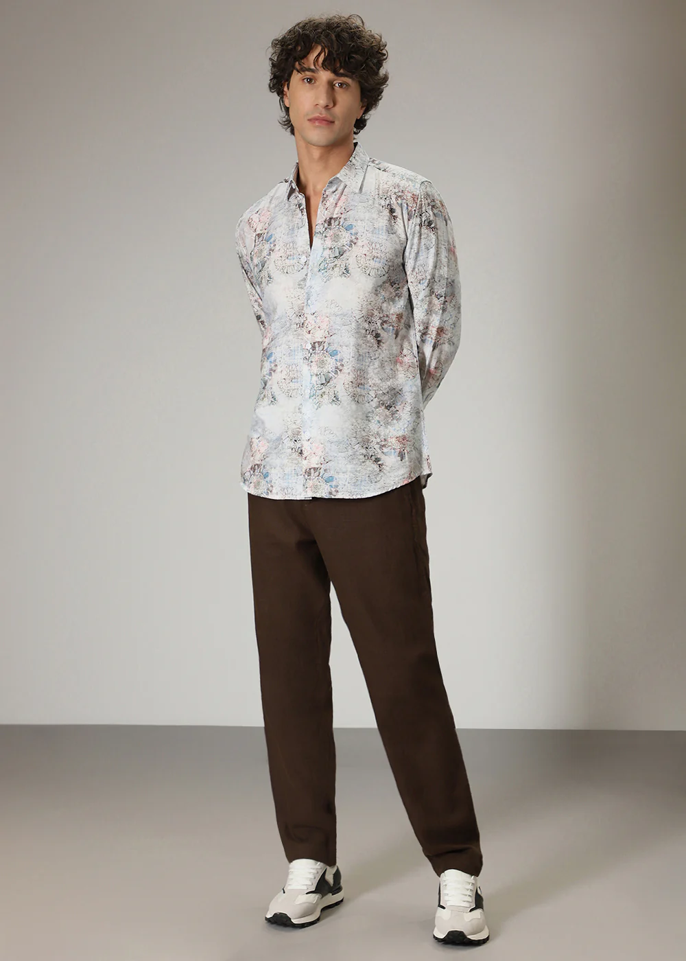 Multi Floral Print Shirt - Image 6