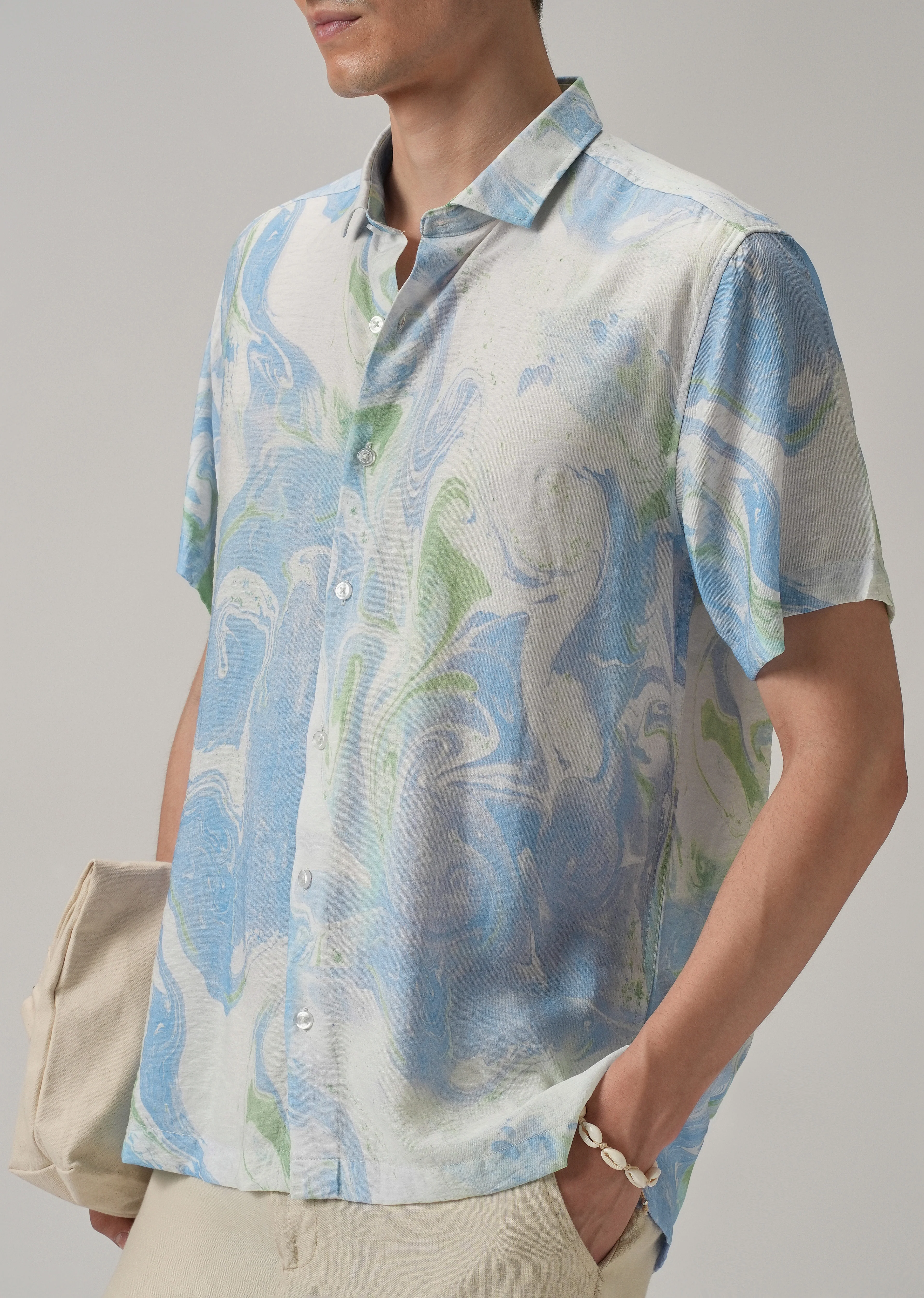 Mystic Marble Printed Shirt - Image 7
