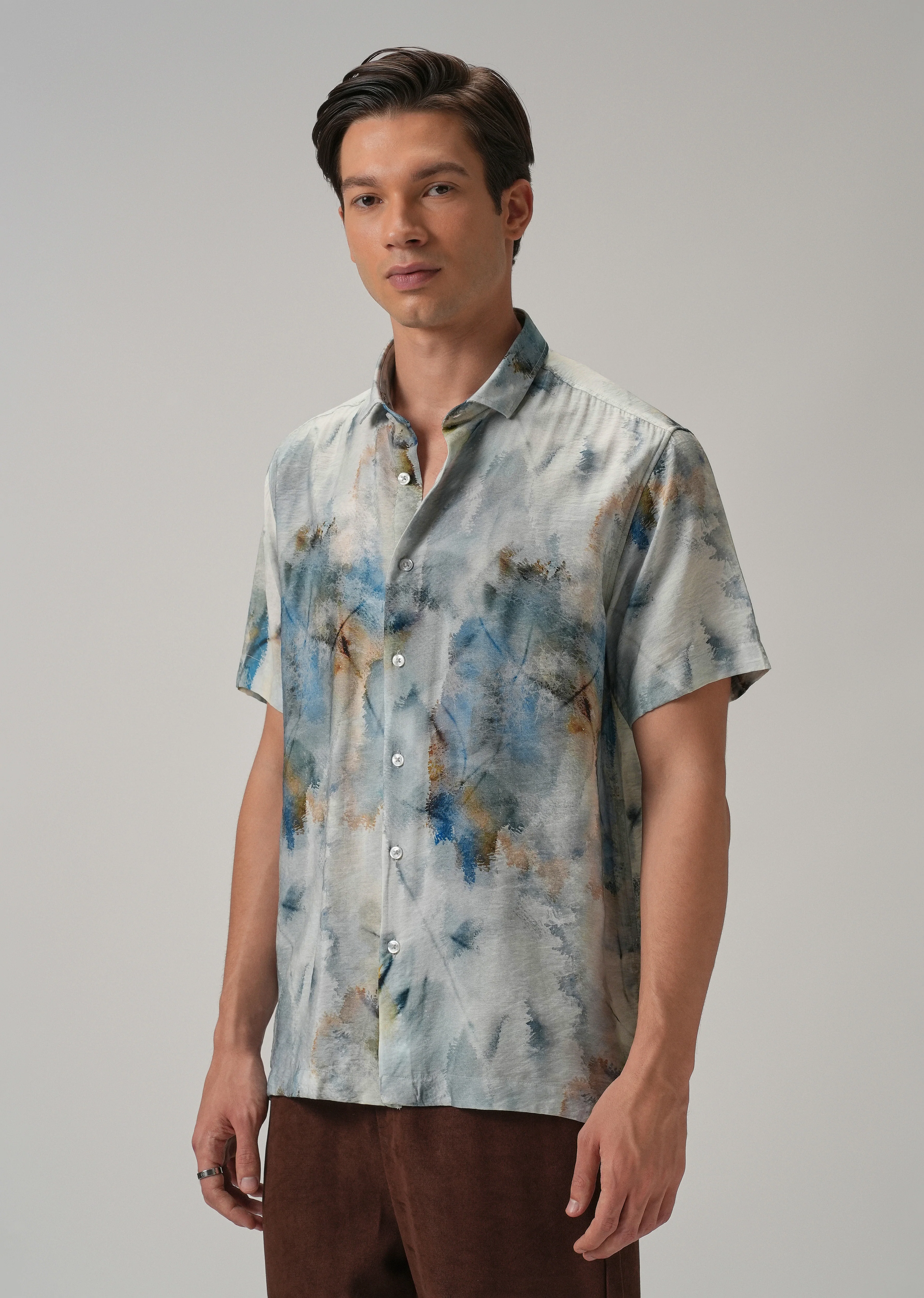 Mystic Mist Printed Shirt - Image 4