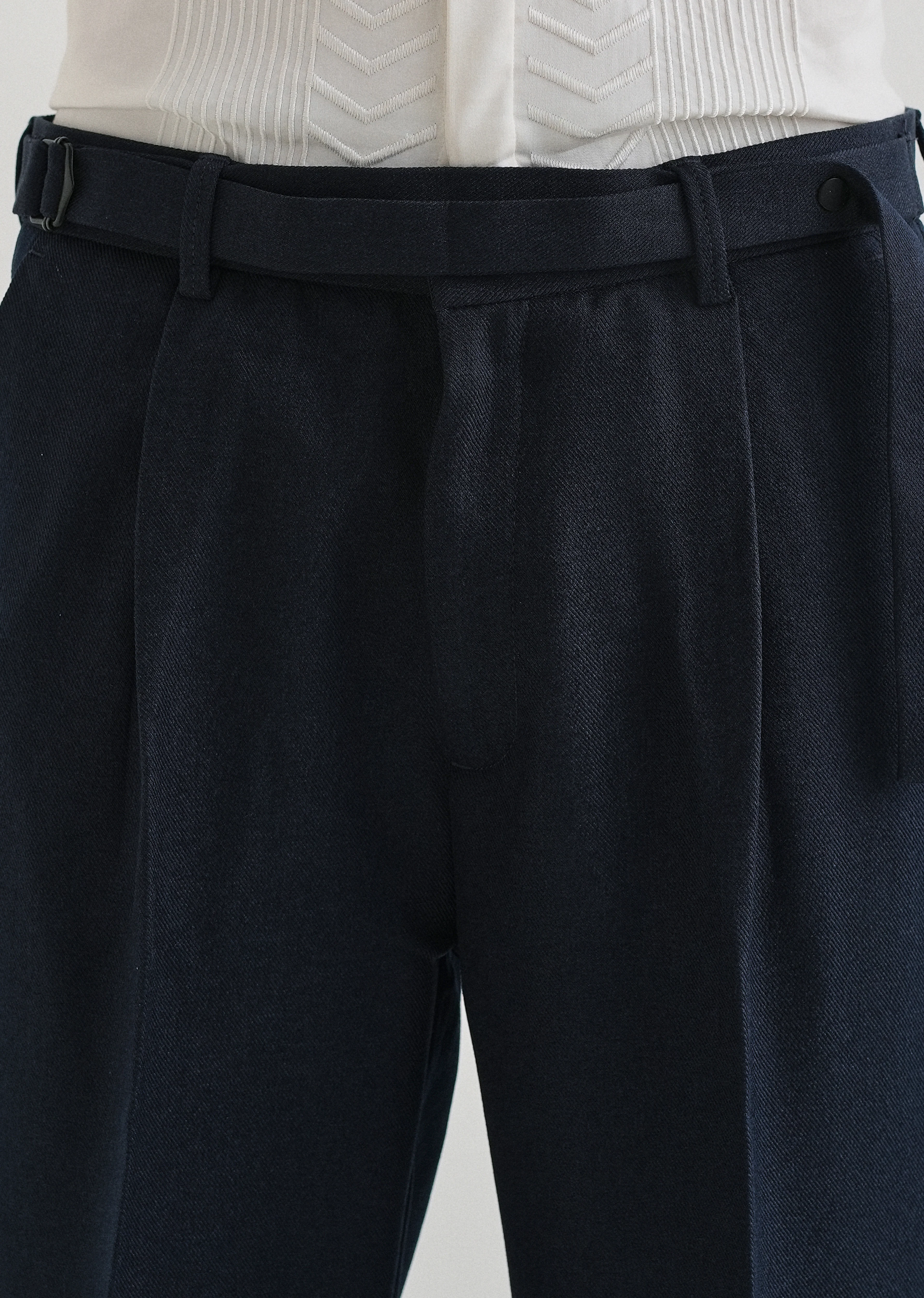 Navy Blue Gurkha Pant - Image 5