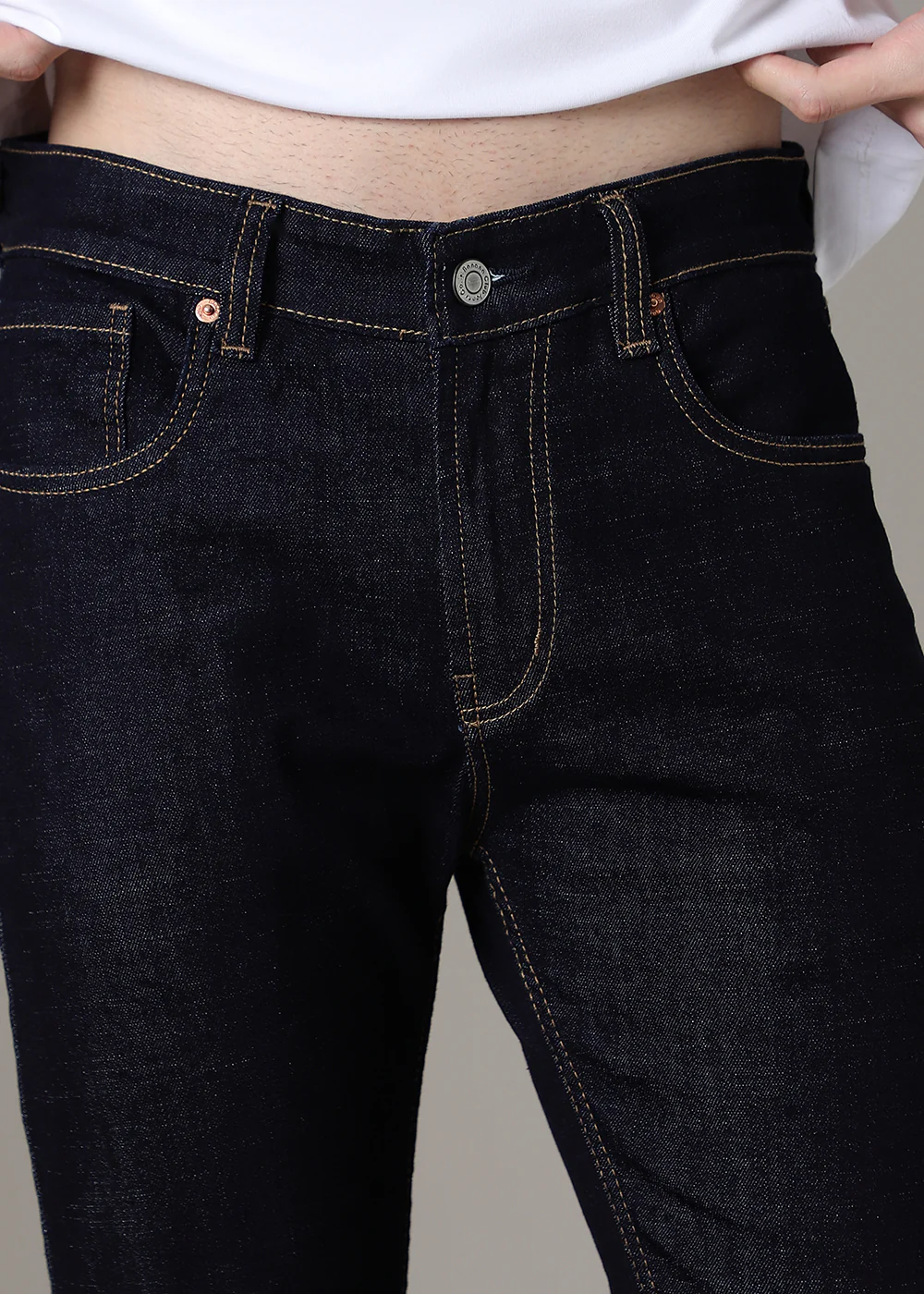Navy Dark Blue Denim - Image 2