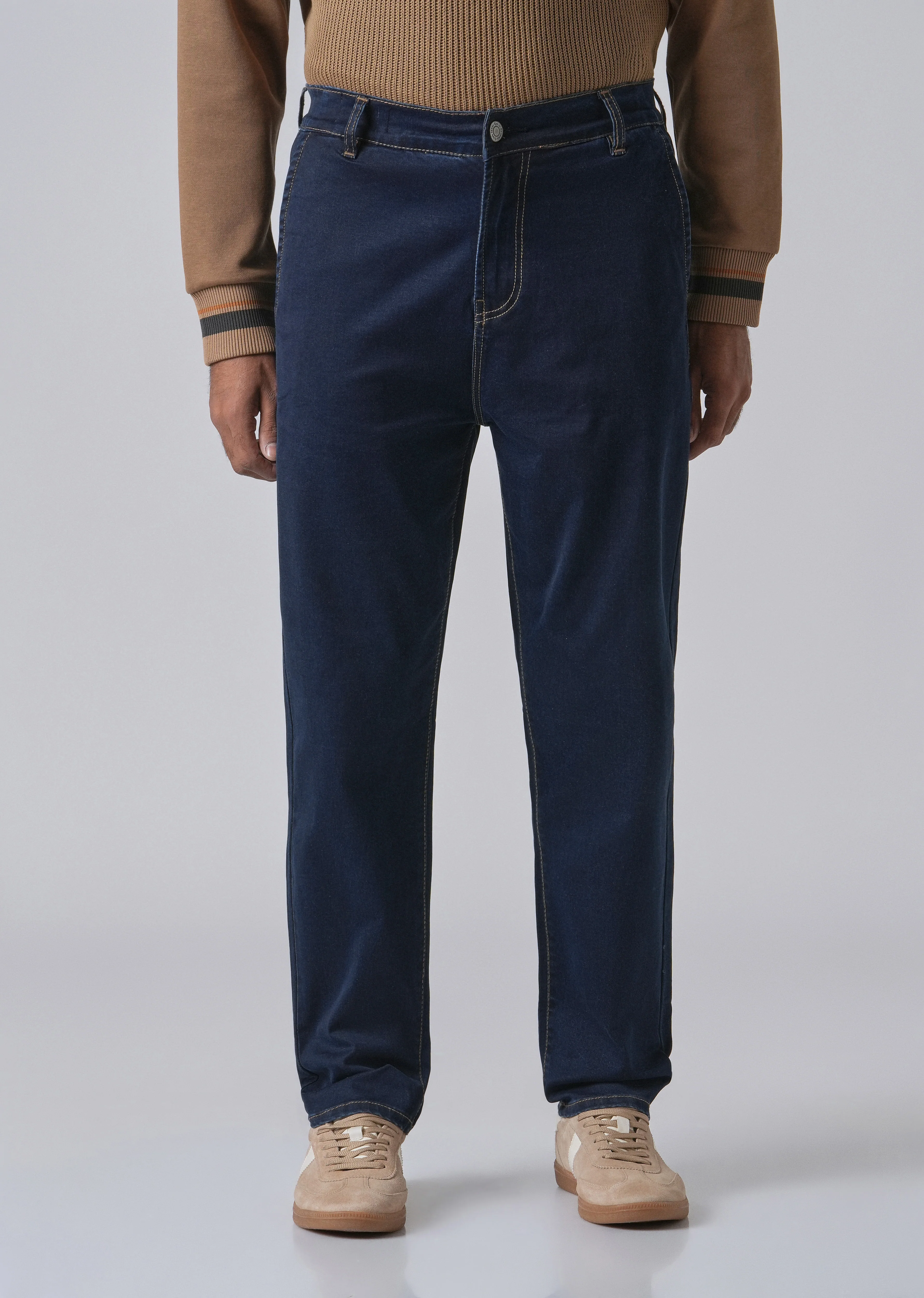 Night Blue Regular Fit Denim - Image 3