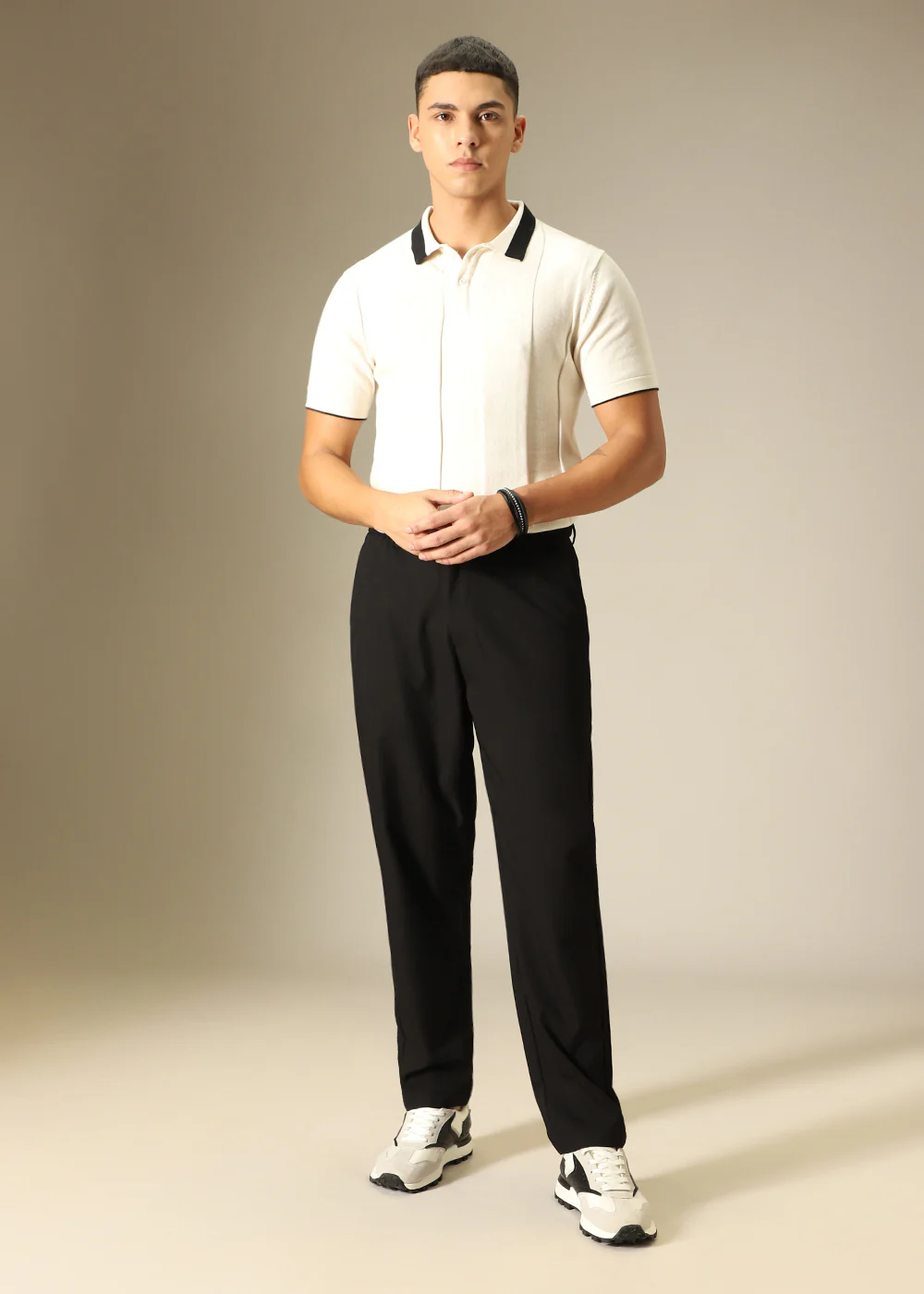 Noir Black Regular Fit Trouser - Image 7