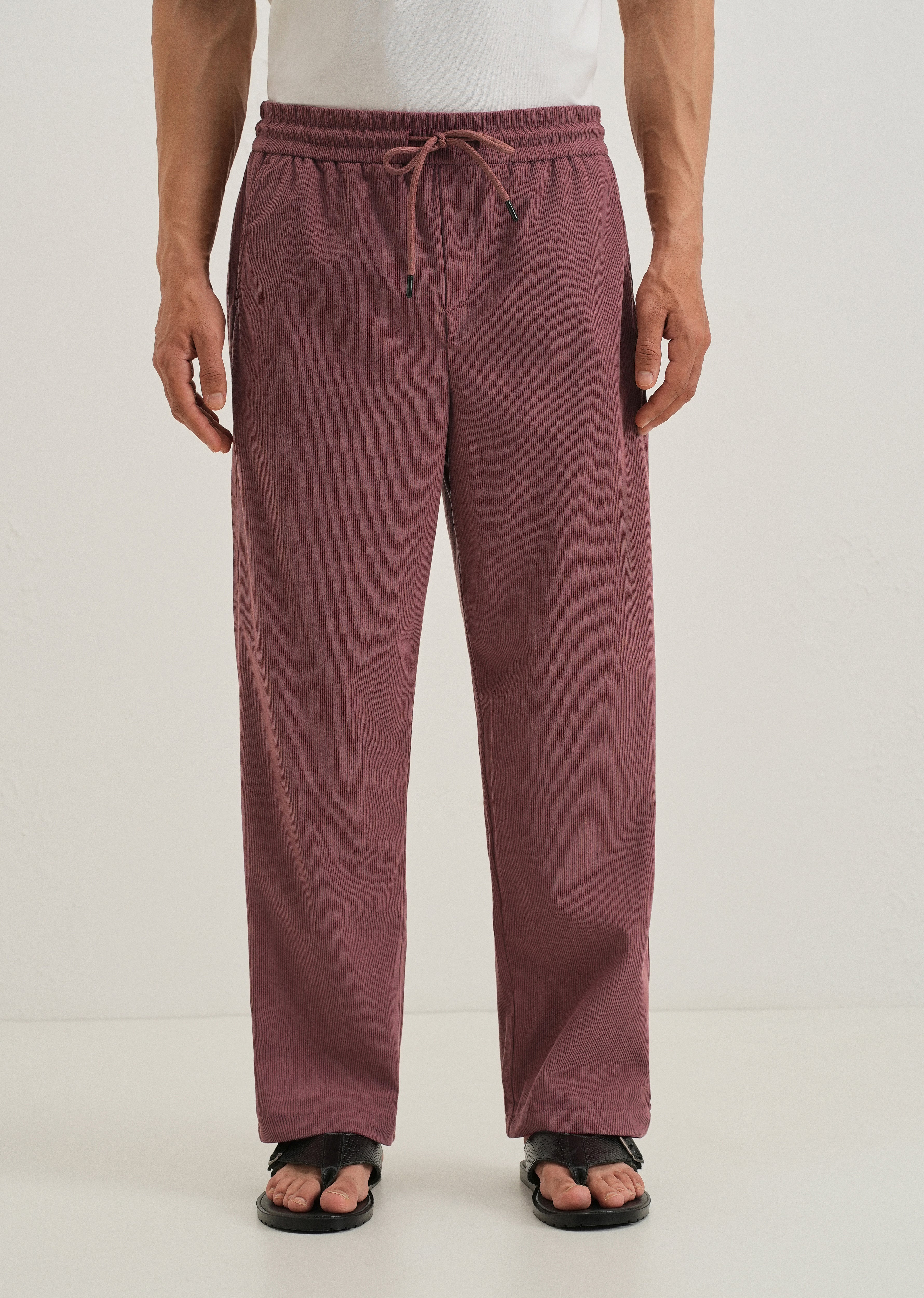 Nude pink Corduroy Pant - Image 3