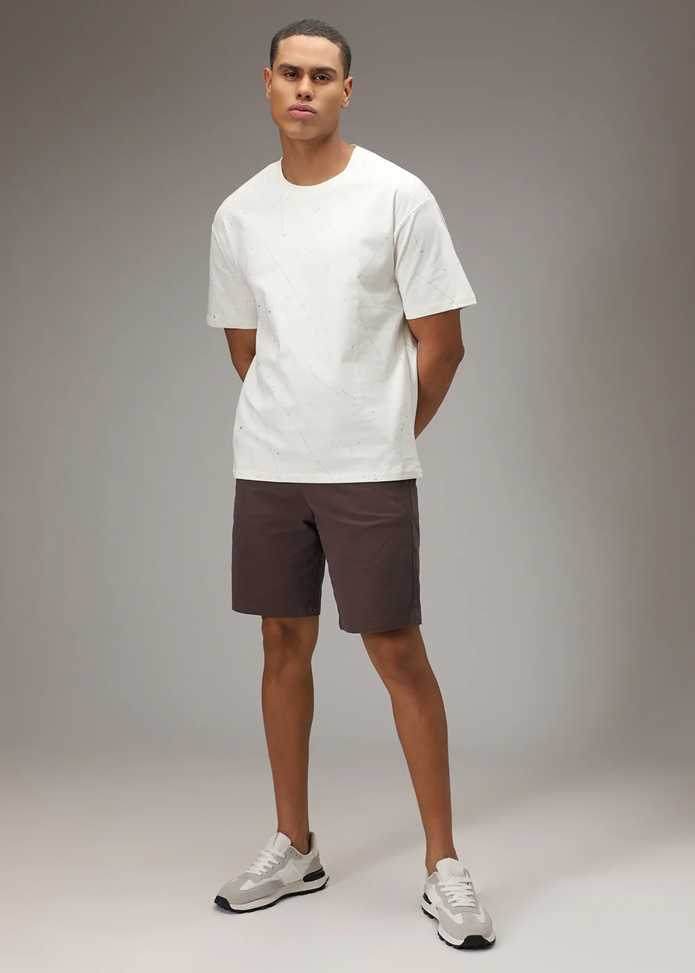 Off-White Splatter Oversized T-shirt - Image 7