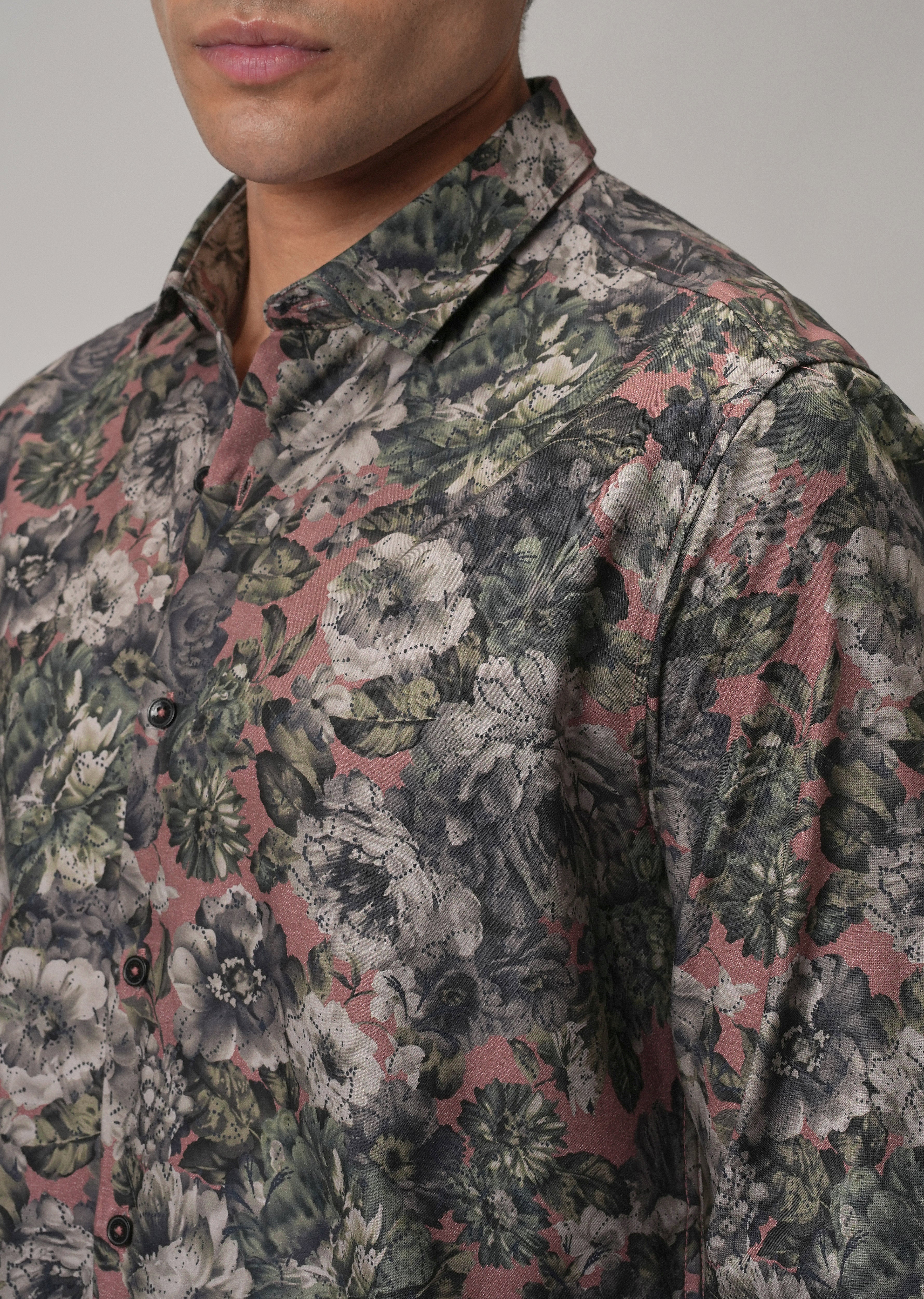 Oleander Floral Printed Shirt - Image 5