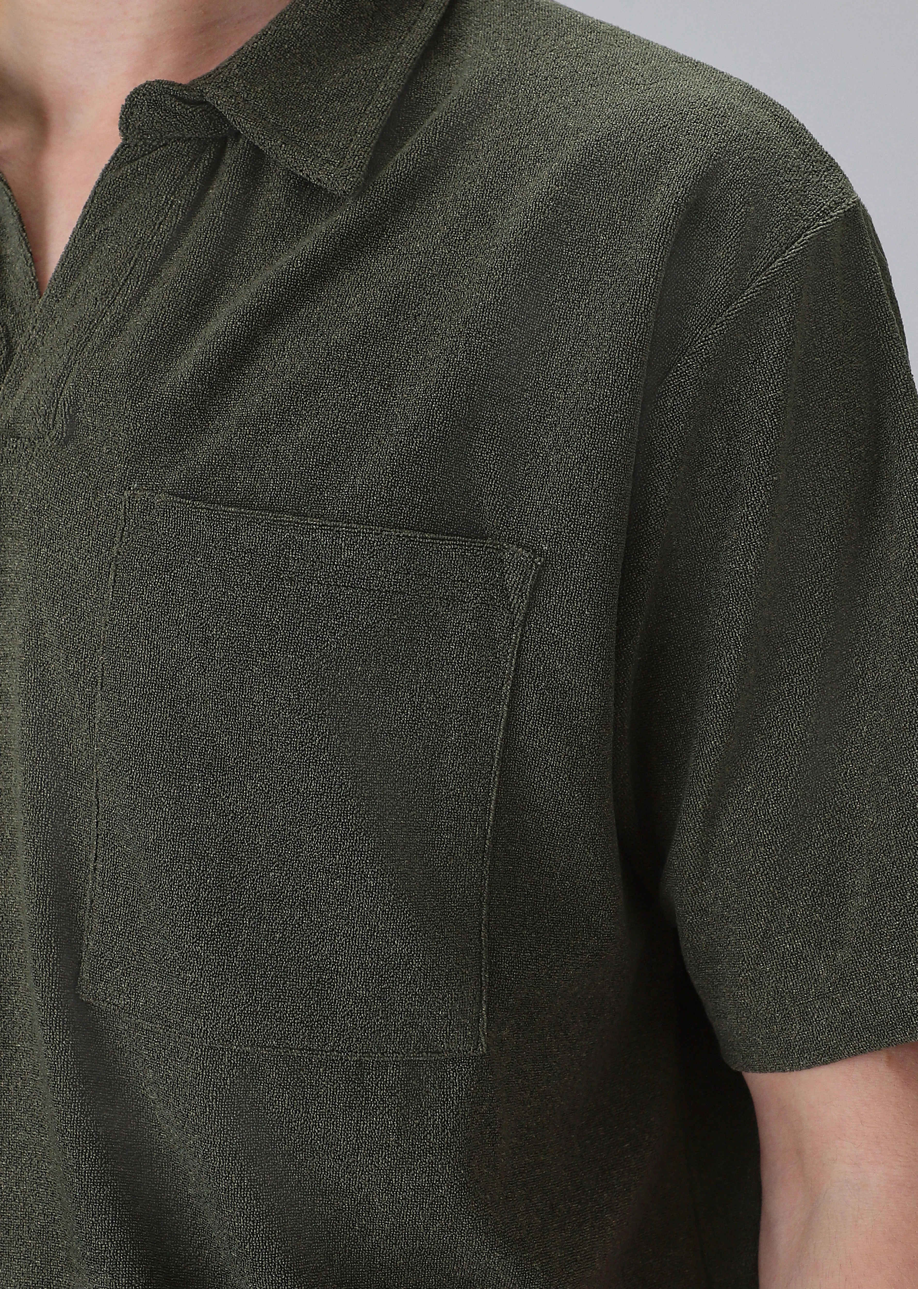 Olive Knitted Co-ord Set - Image 2