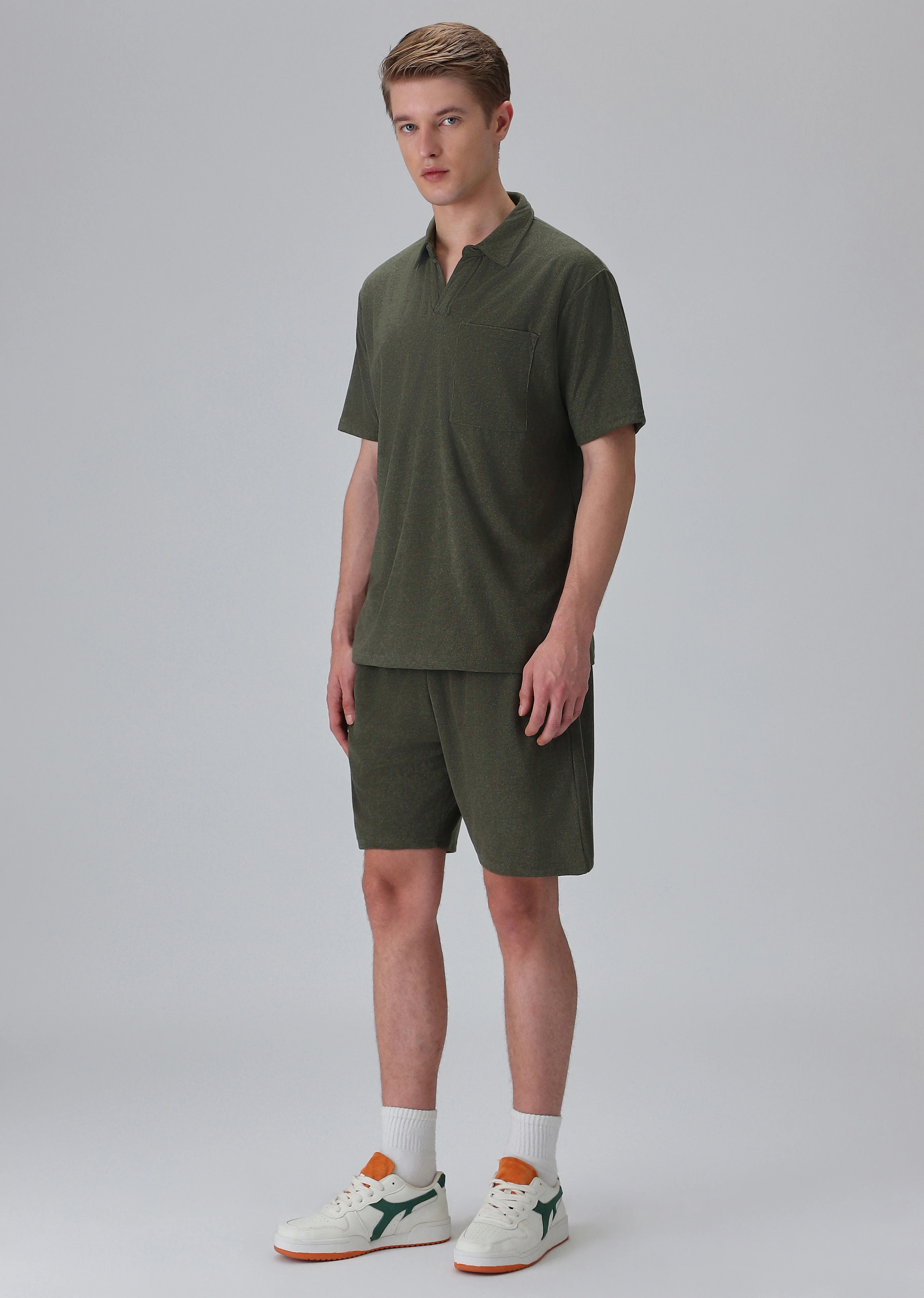 Olive Knitted Co-ord Set - Image 6
