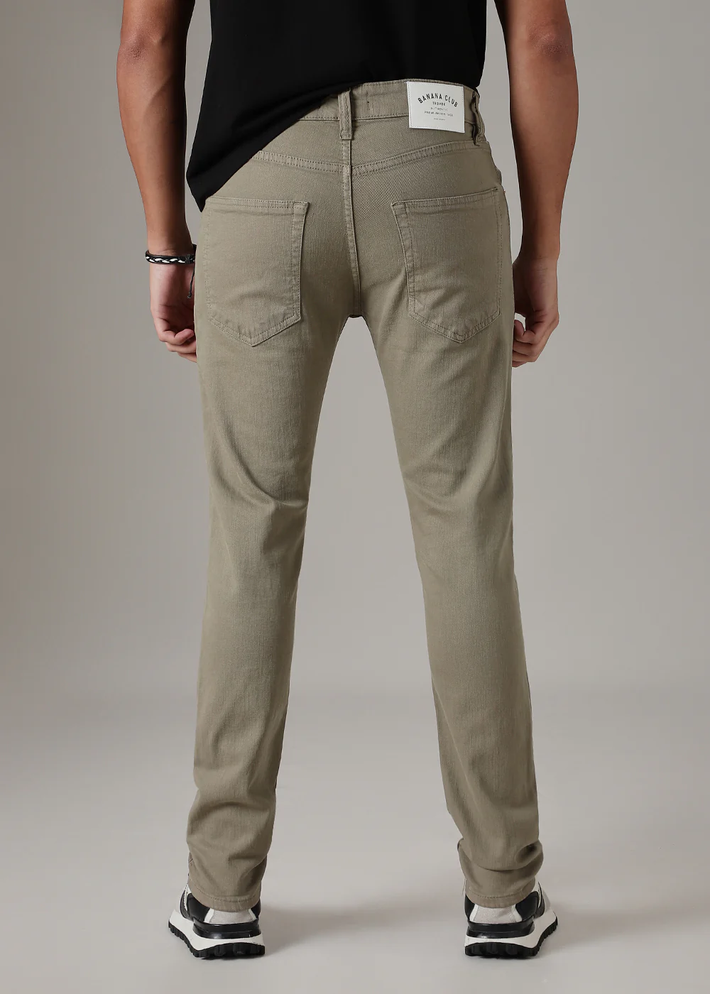 Olive Slim Fit Denim - Image 4