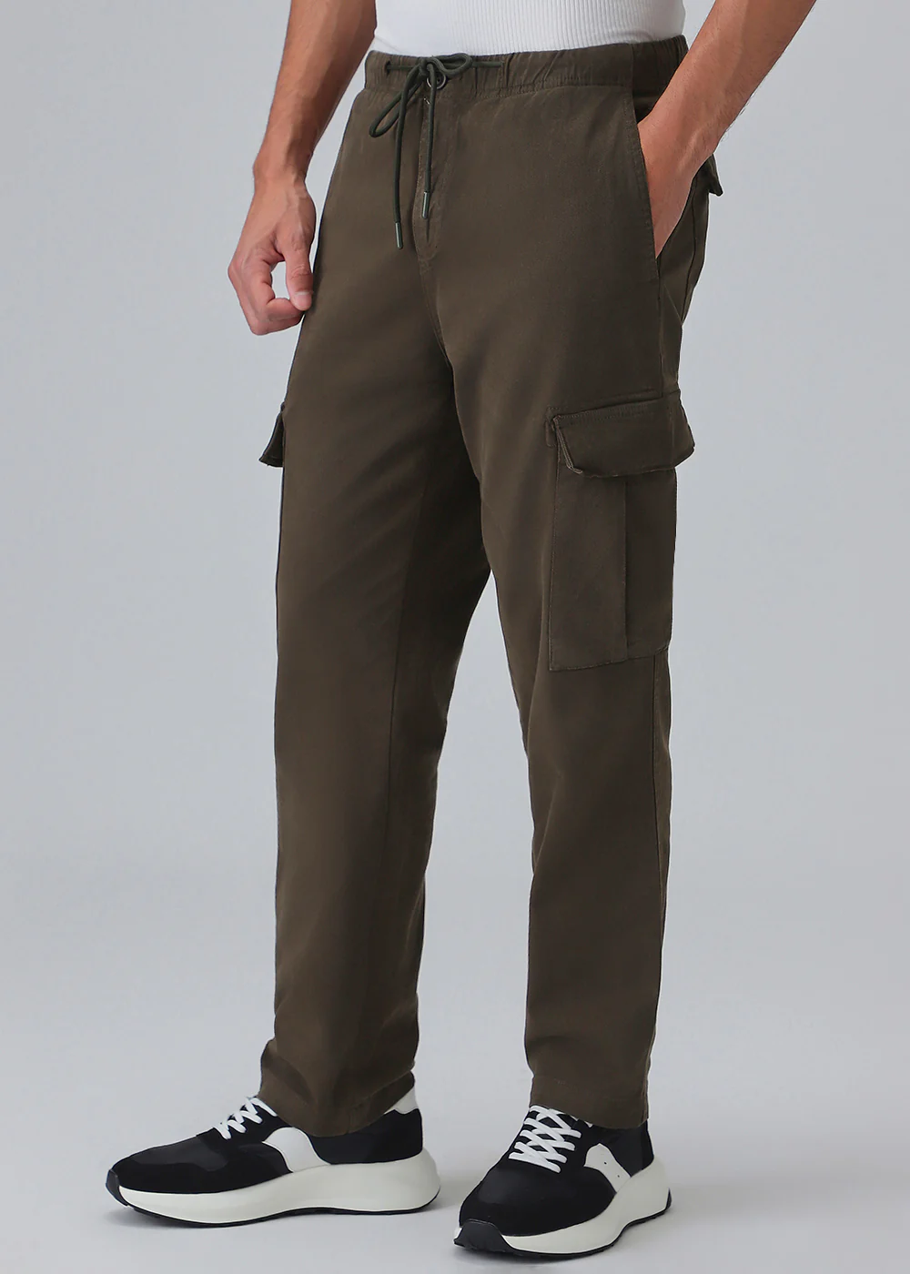 Olive Twill Cargo Pant - Image 7
