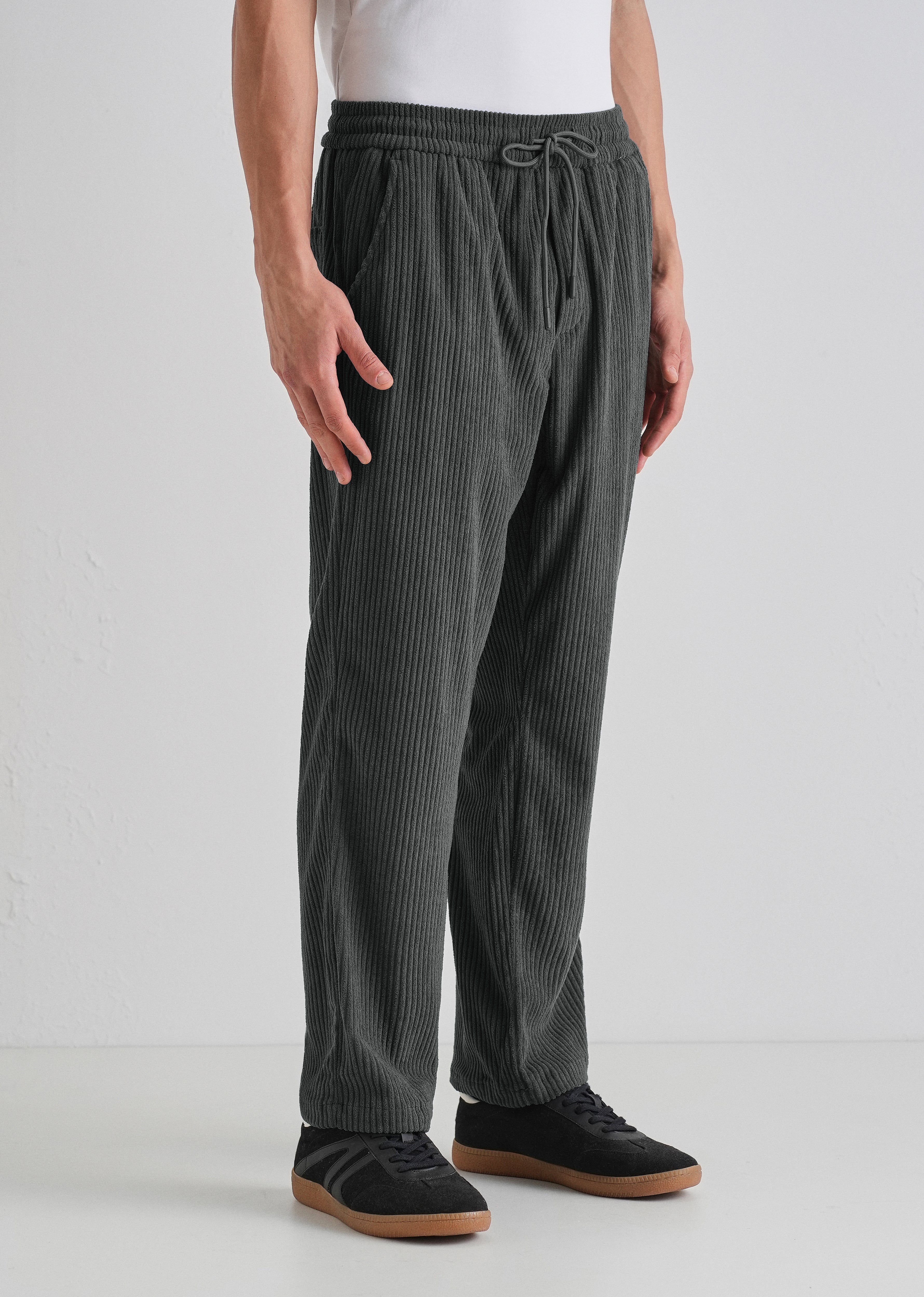 Ombre Gray Corduroy Pant - Image 4