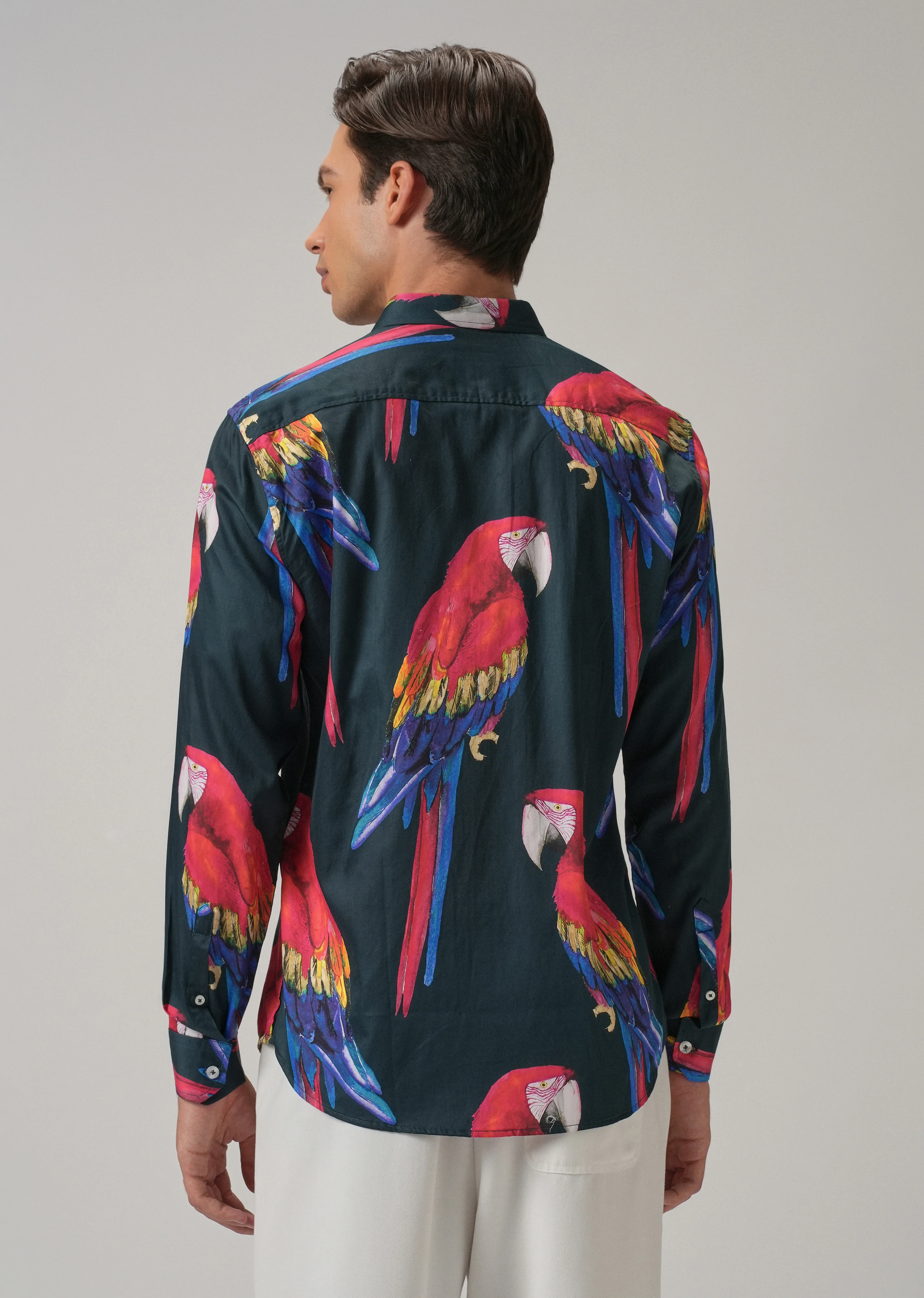 Parrot Motif Shirt - Image 3